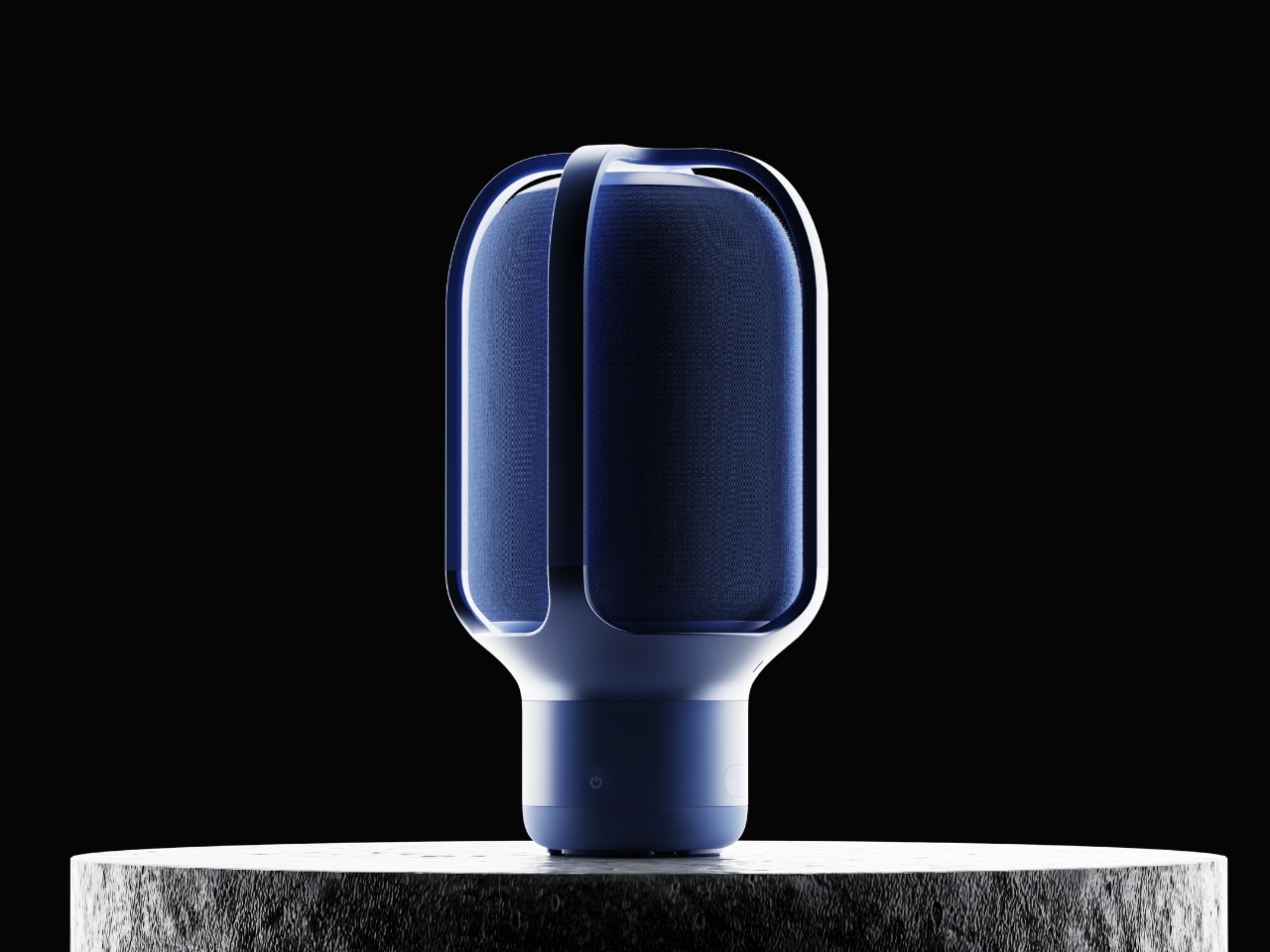 Sound Visualization，Bluetooth Speaker ，ORRIS，360-degree sound，Organic form，