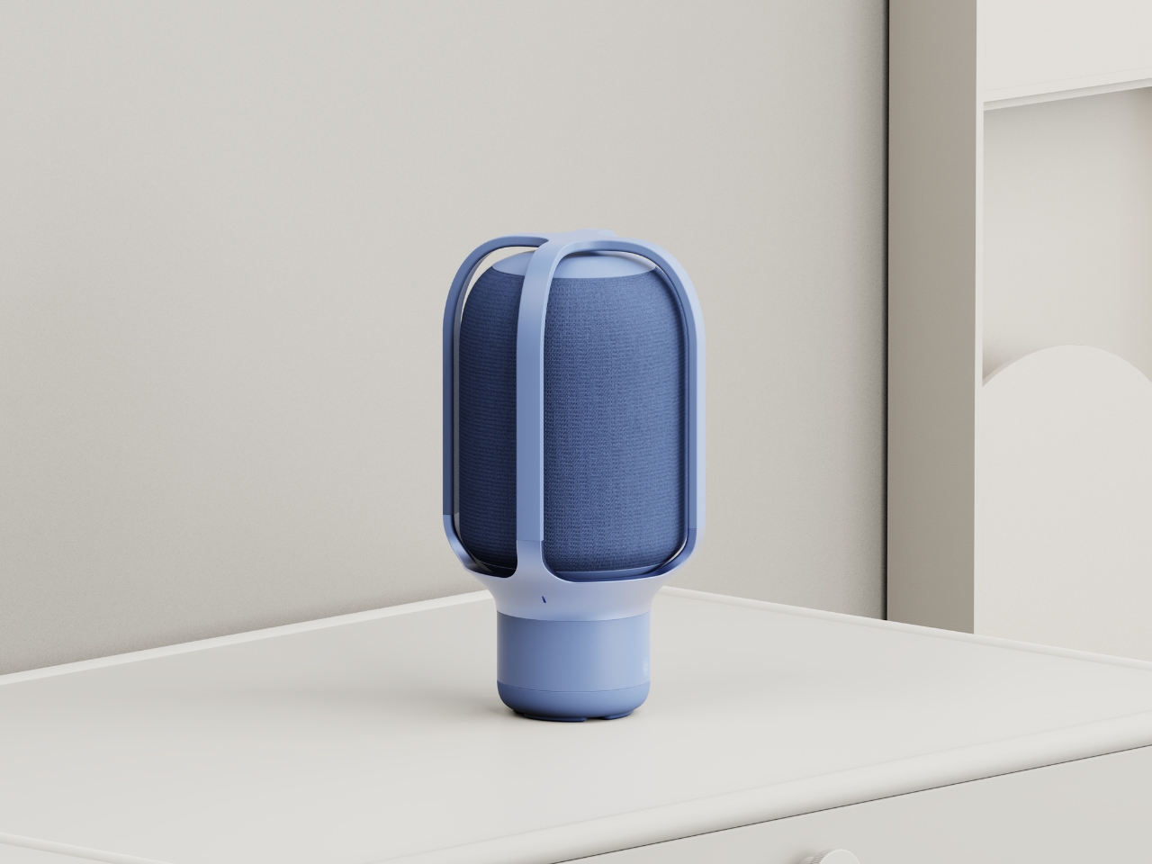 Sound Visualization，Bluetooth Speaker ，ORRIS，360-degree sound，Organic form，