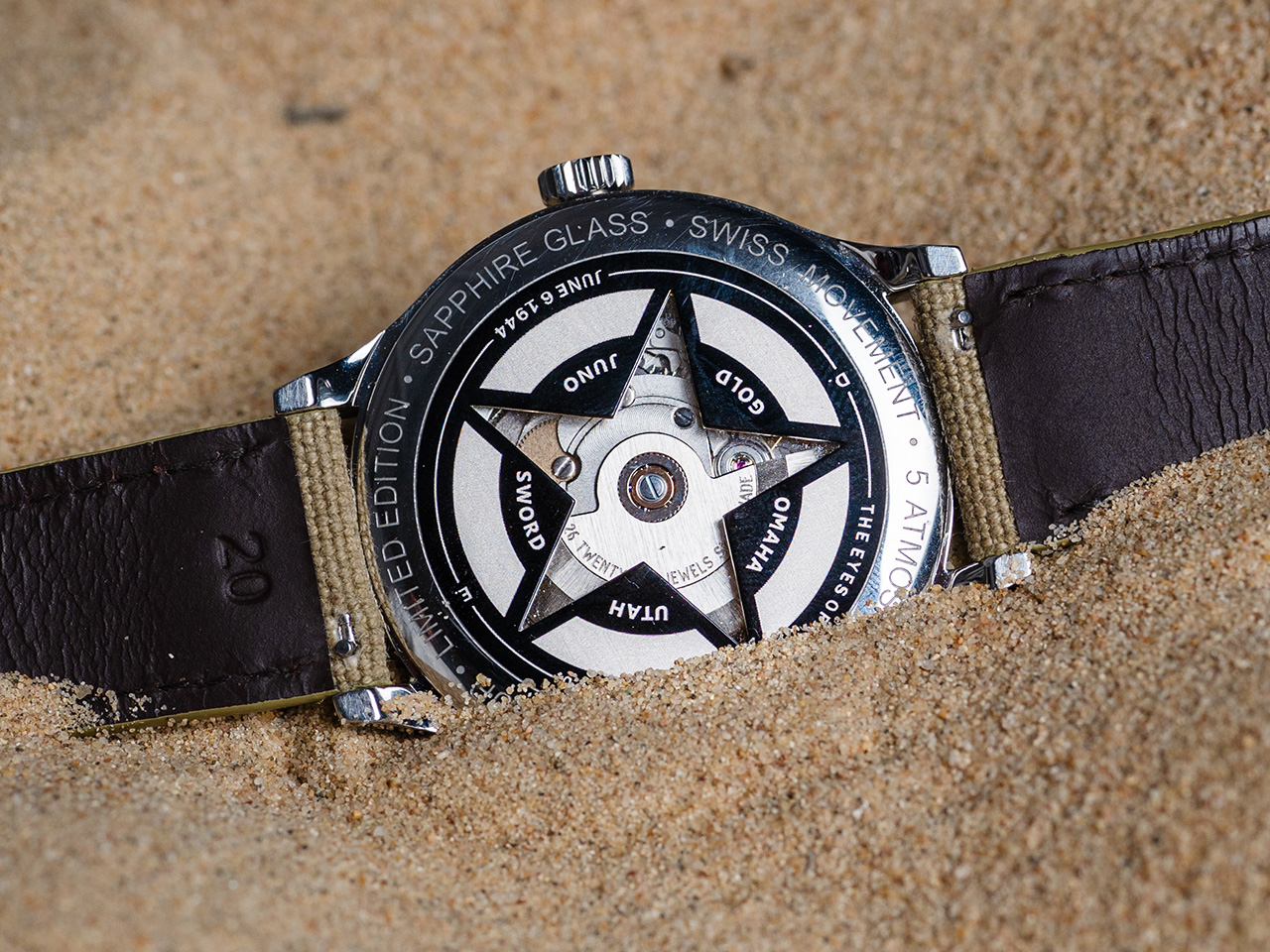 Col&McArthur，Belgium，Wrist watch，Normandy landings，M1 steel helmet cutting，