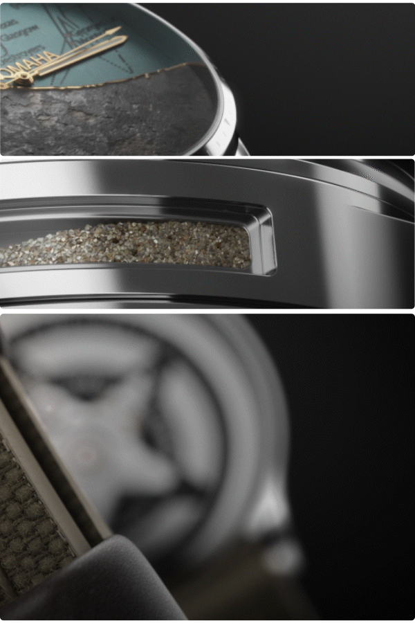 Col&McArthur，Belgium，Wrist watch，Normandy landings，M1 steel helmet cutting，