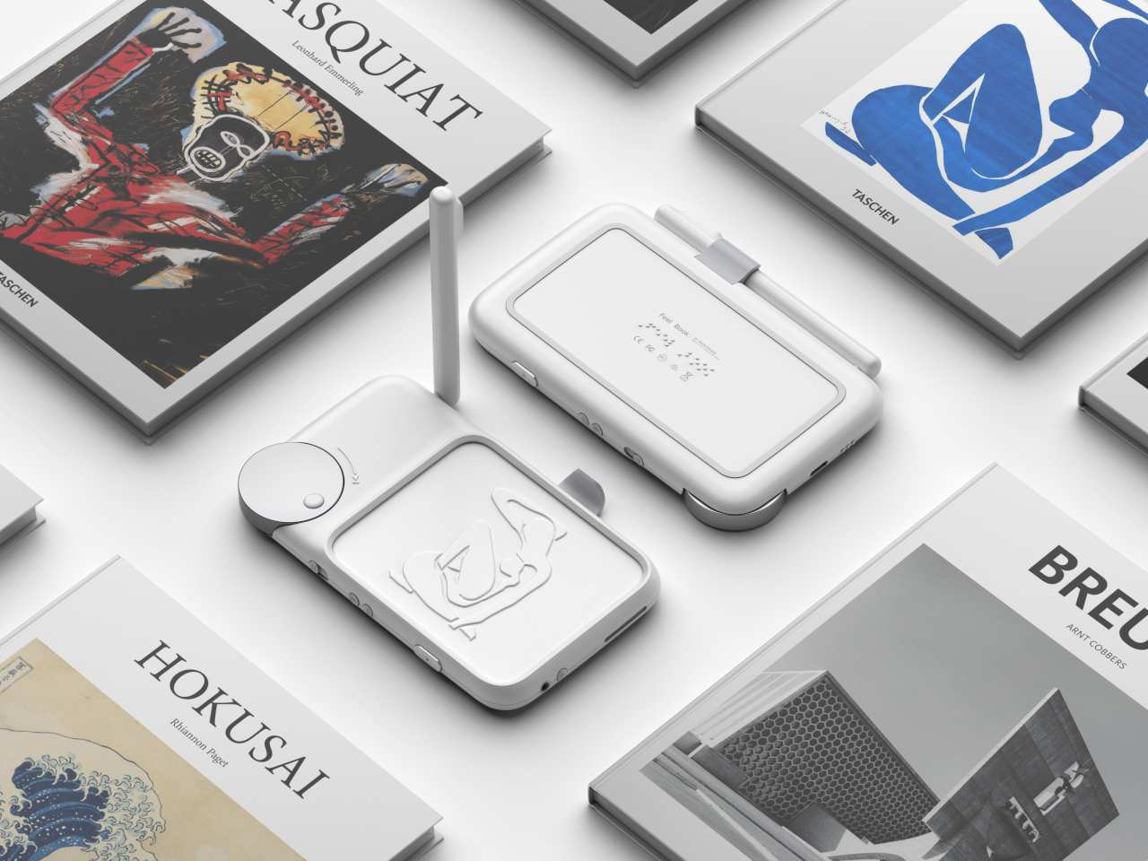 Barrier free design，visually impaired auxiliary，Tactile Display，reading experience，Feel Book，