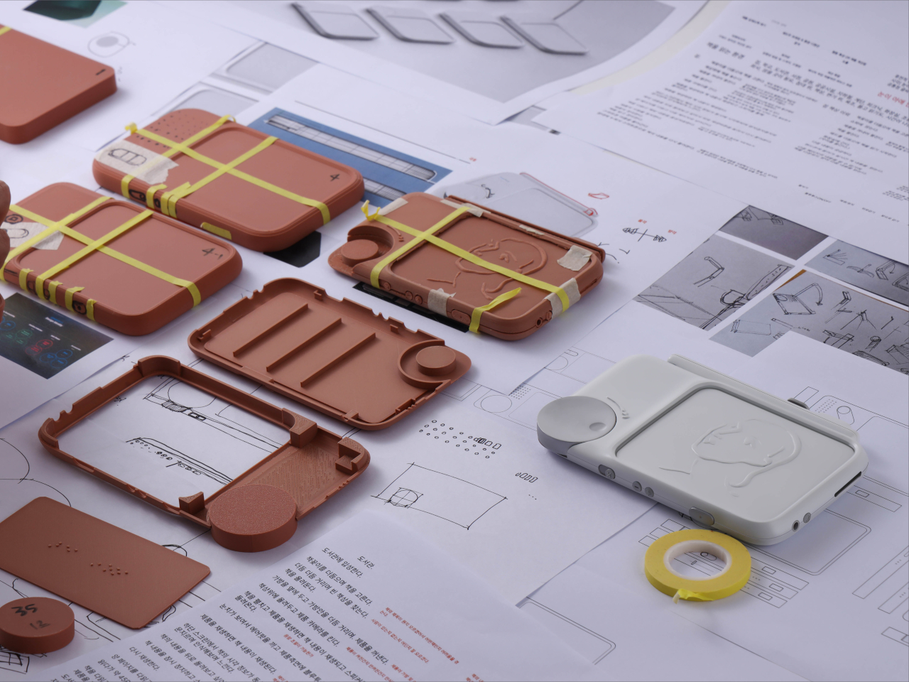 Barrier free design，visually impaired auxiliary，Tactile Display，reading experience，Feel Book，