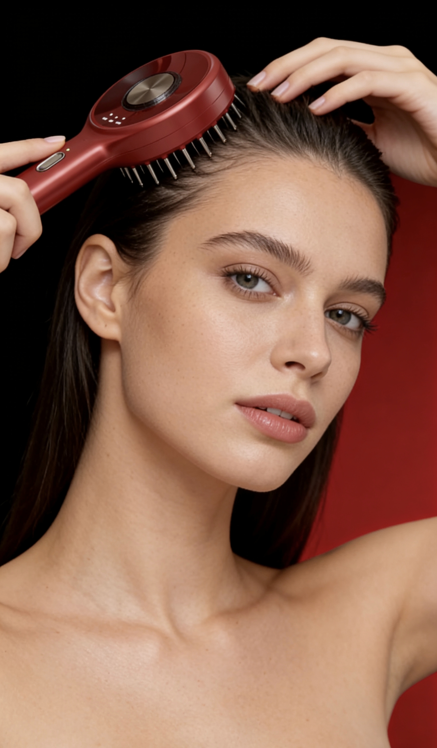 EMS，Micro-current massage，Hair growth liquid，