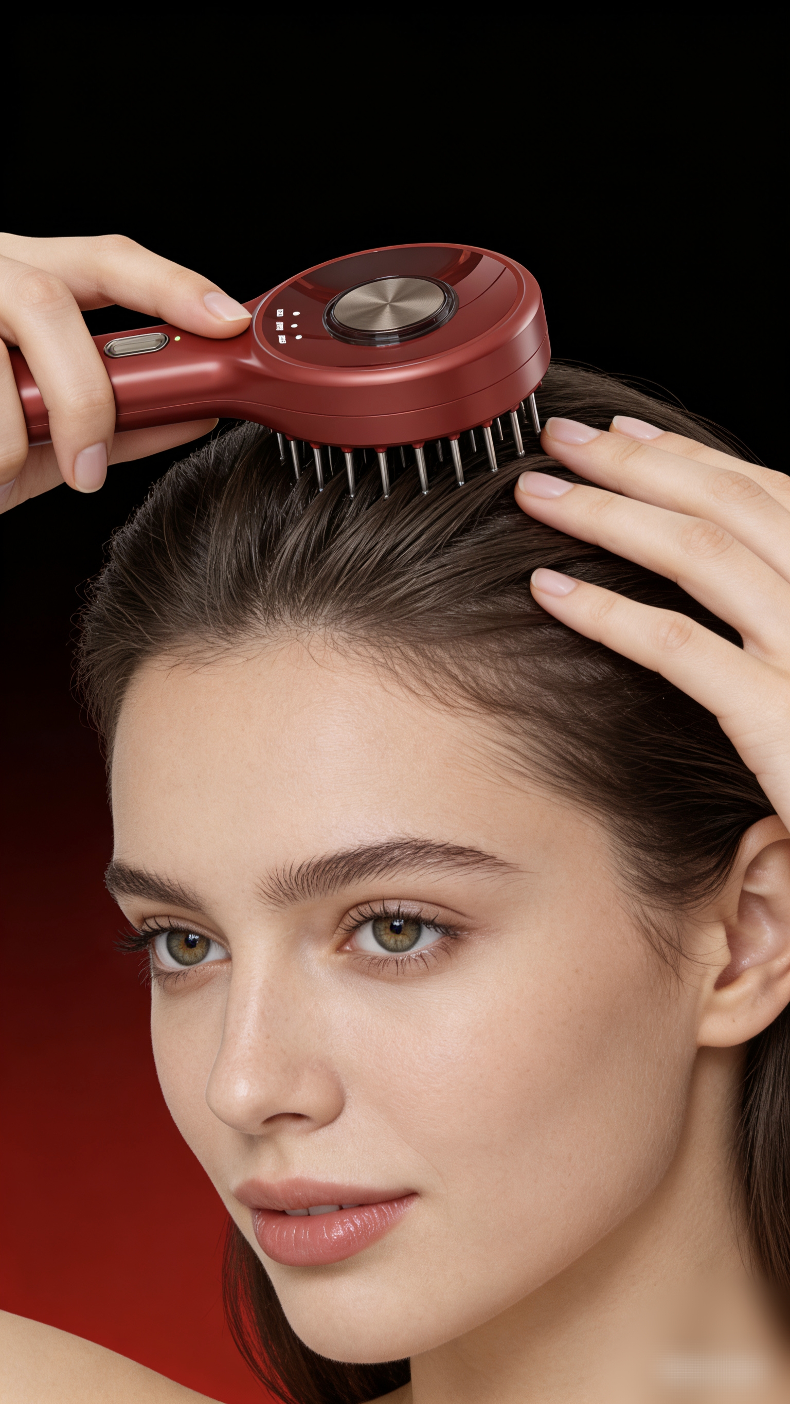 EMS，Micro-current massage，Hair growth liquid，