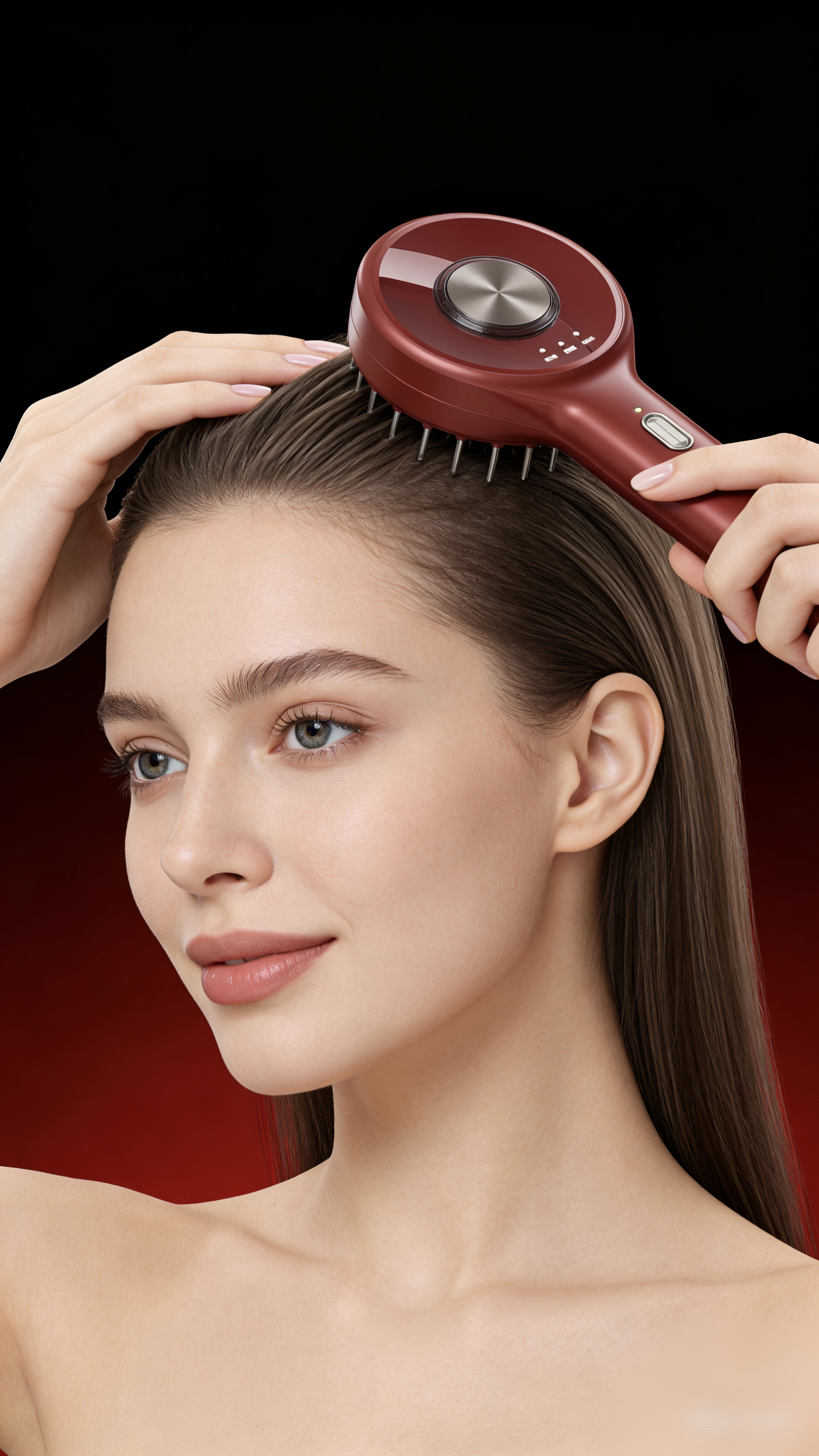 EMS，Micro-current massage，Hair growth liquid，