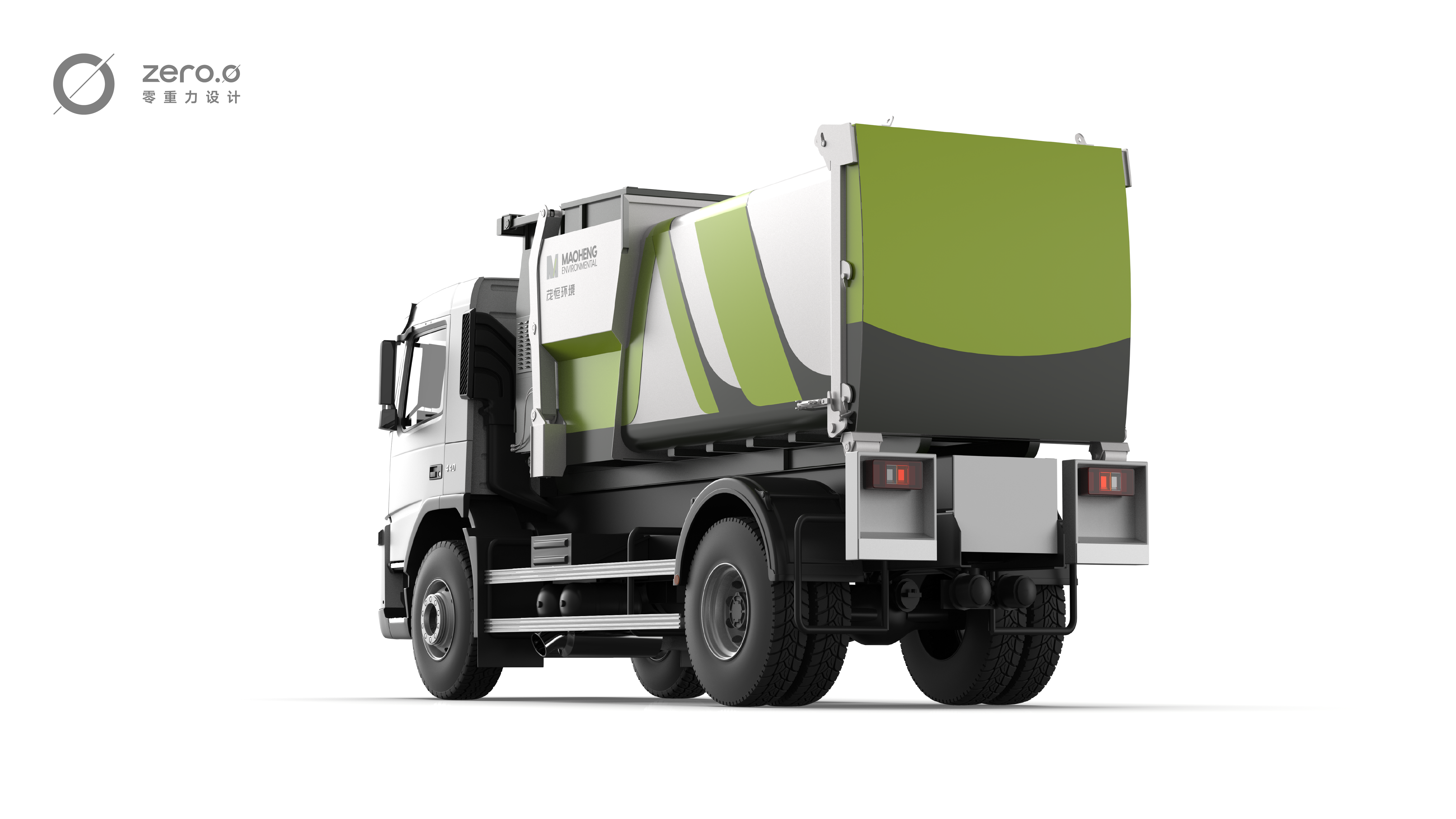 industrial design，product design，Appearance design，garbage compression station，equipment，