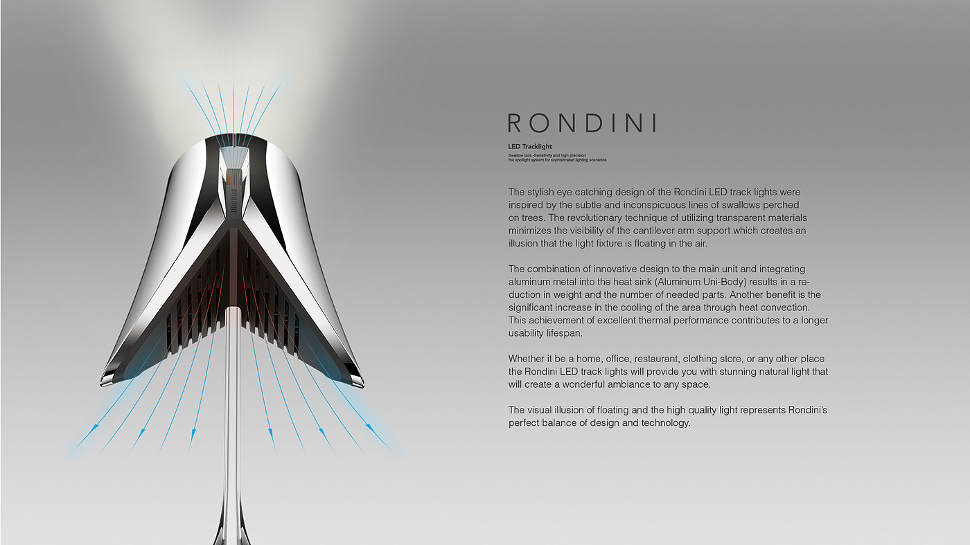 led，轨道灯，Rondini＆Vuoto，