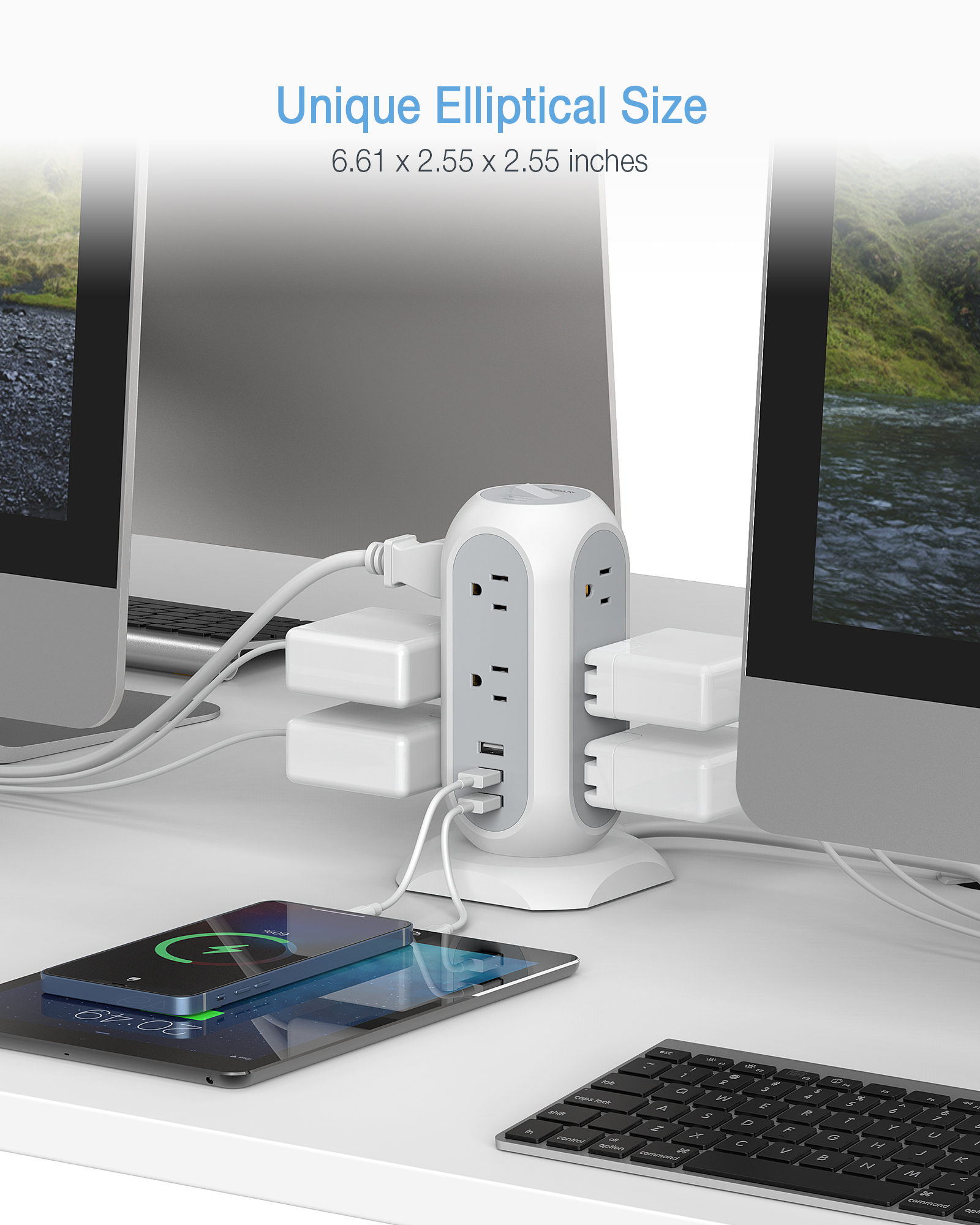 3C computer peripheral，row and socket design，E-commerce Main Chart，Appearance design，industrial design，