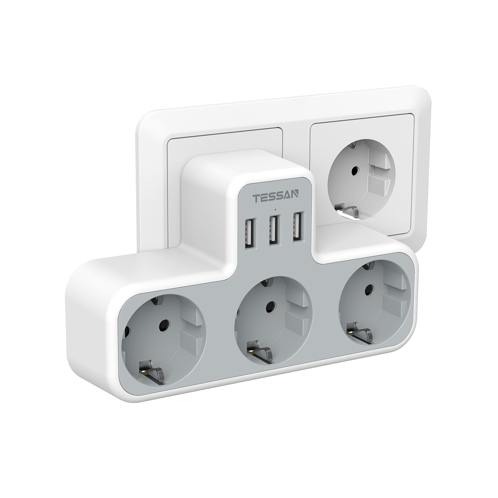 3C computer peripheral，row and socket design，E-commerce Main Chart，Appearance design，industrial design，