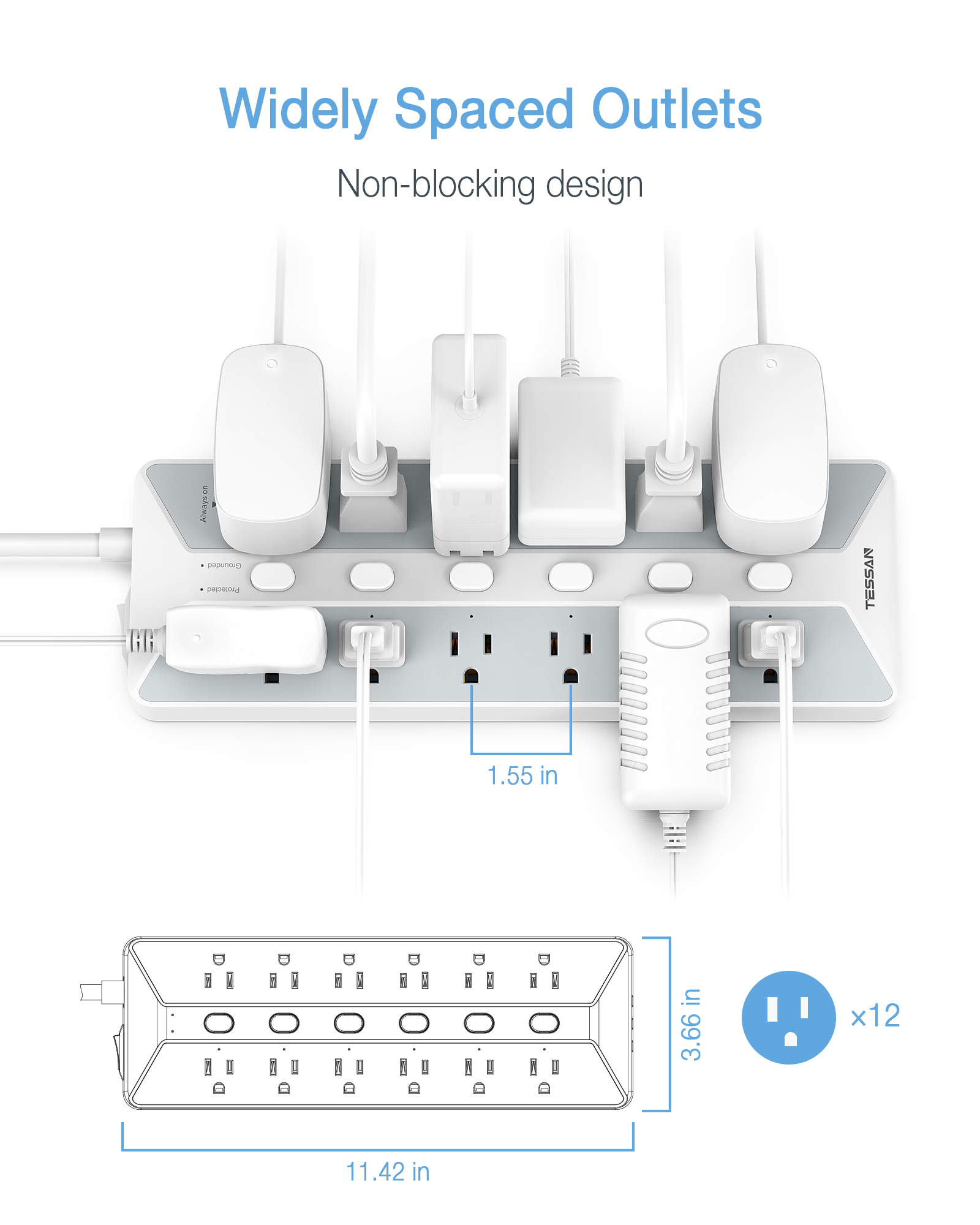 3C computer peripheral，E-commerce Main Chart，row and socket design，industrial design，Appearance design，