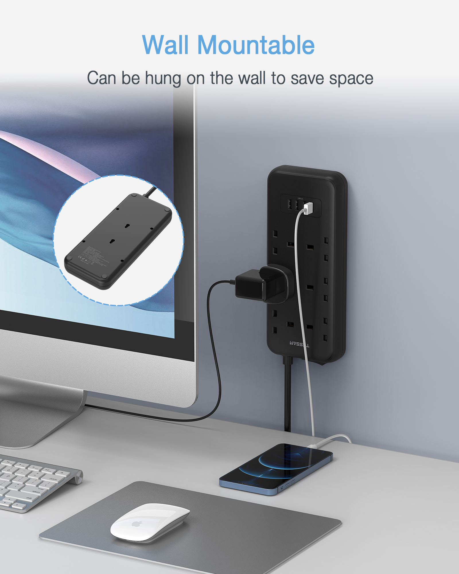 3C computer peripheral，E-commerce Main Chart，row and socket design，industrial design，Appearance design，