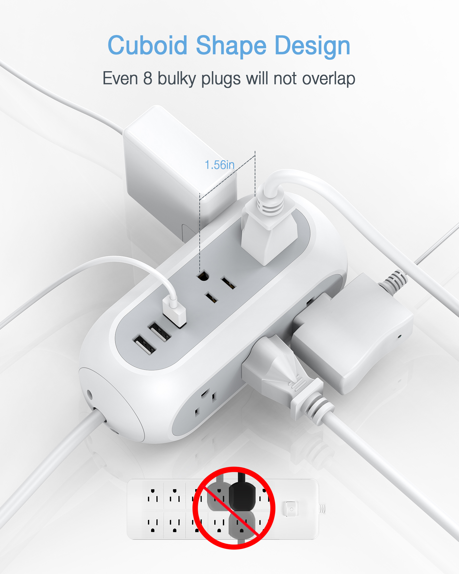 3C computer peripheral，E-commerce Main Chart，row and socket design，industrial design，Appearance design，