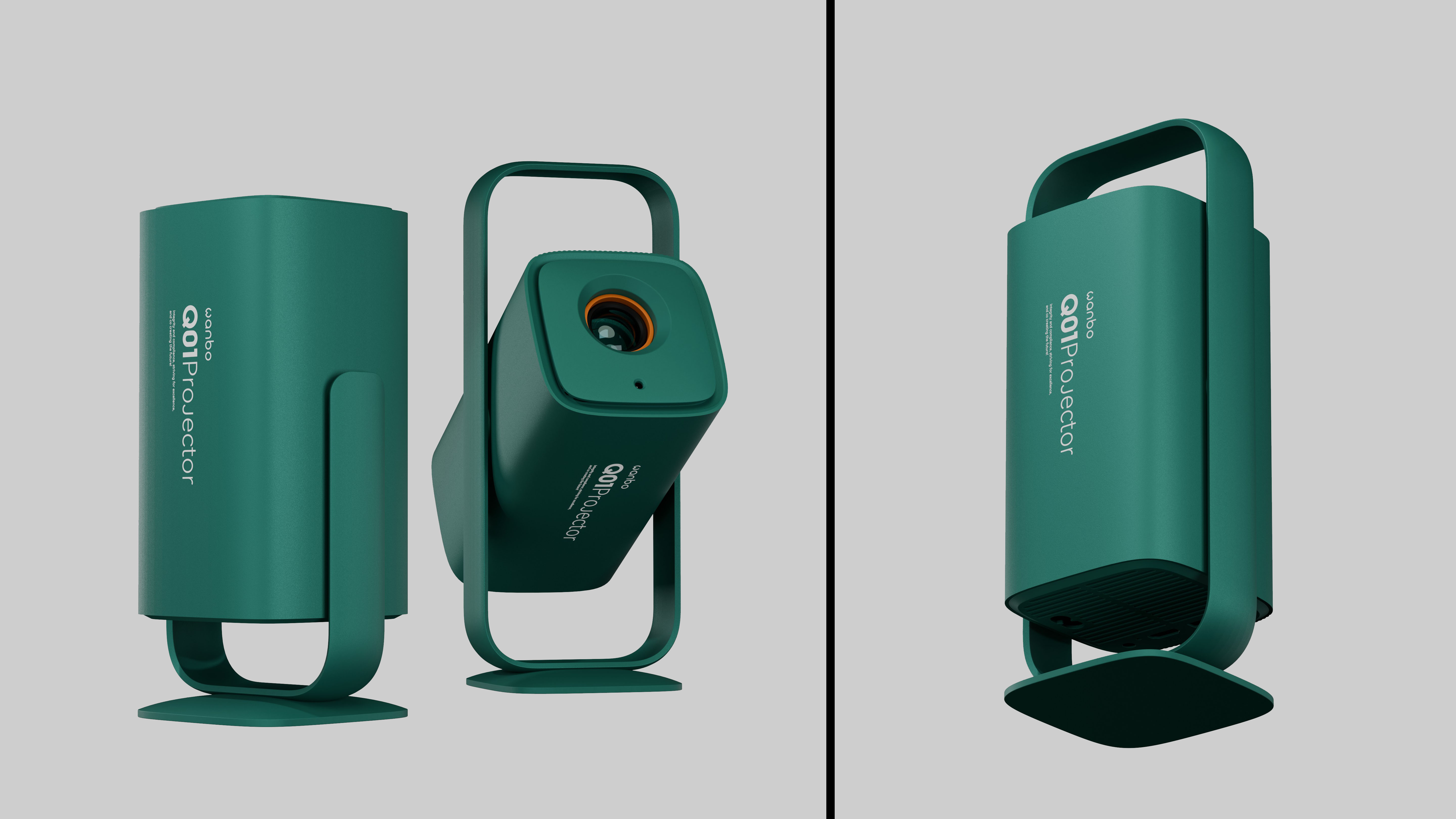 Projector，Series design，LCD，