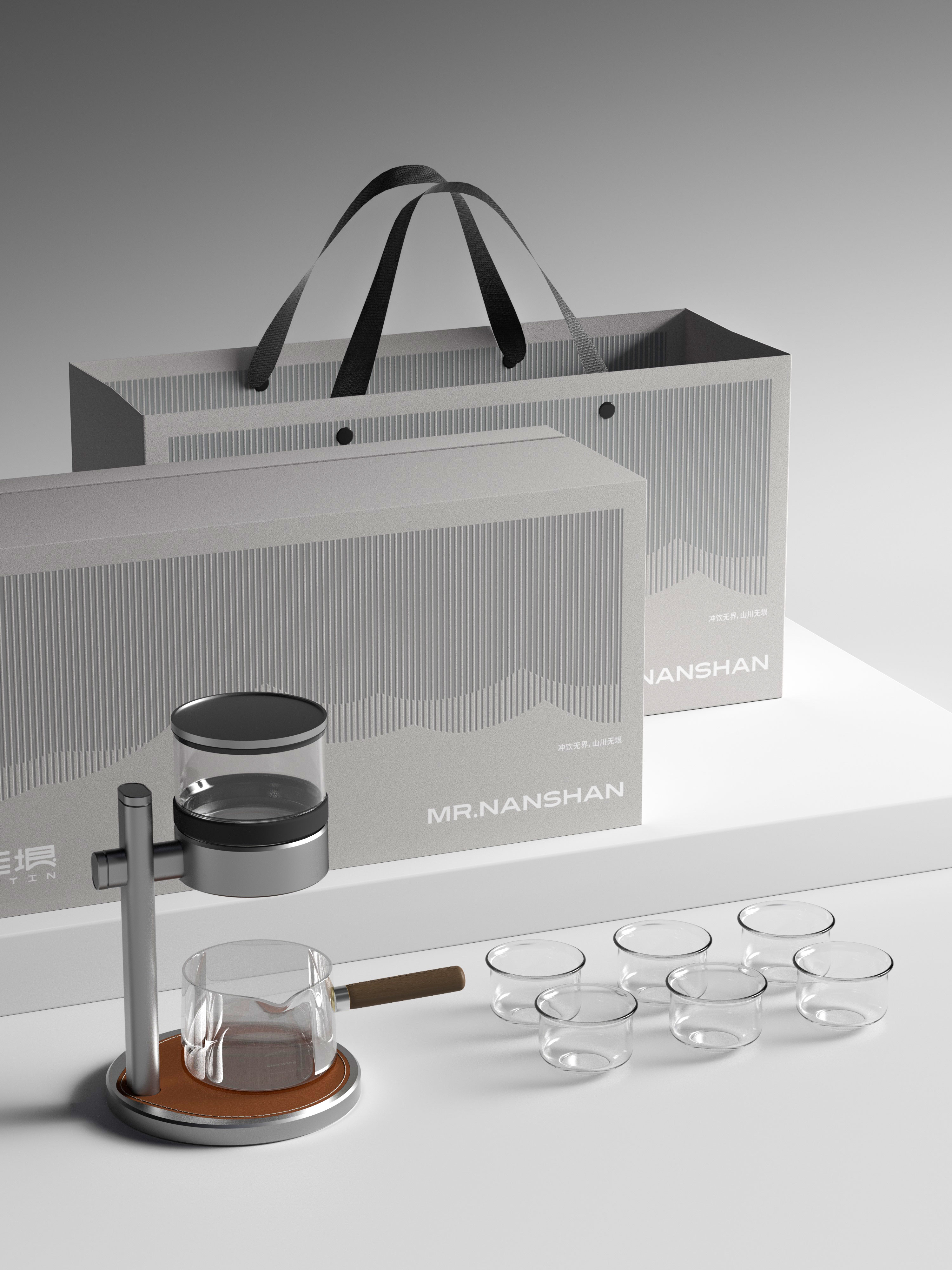 product design，tea set，Tea set design，industrial design，packing design，