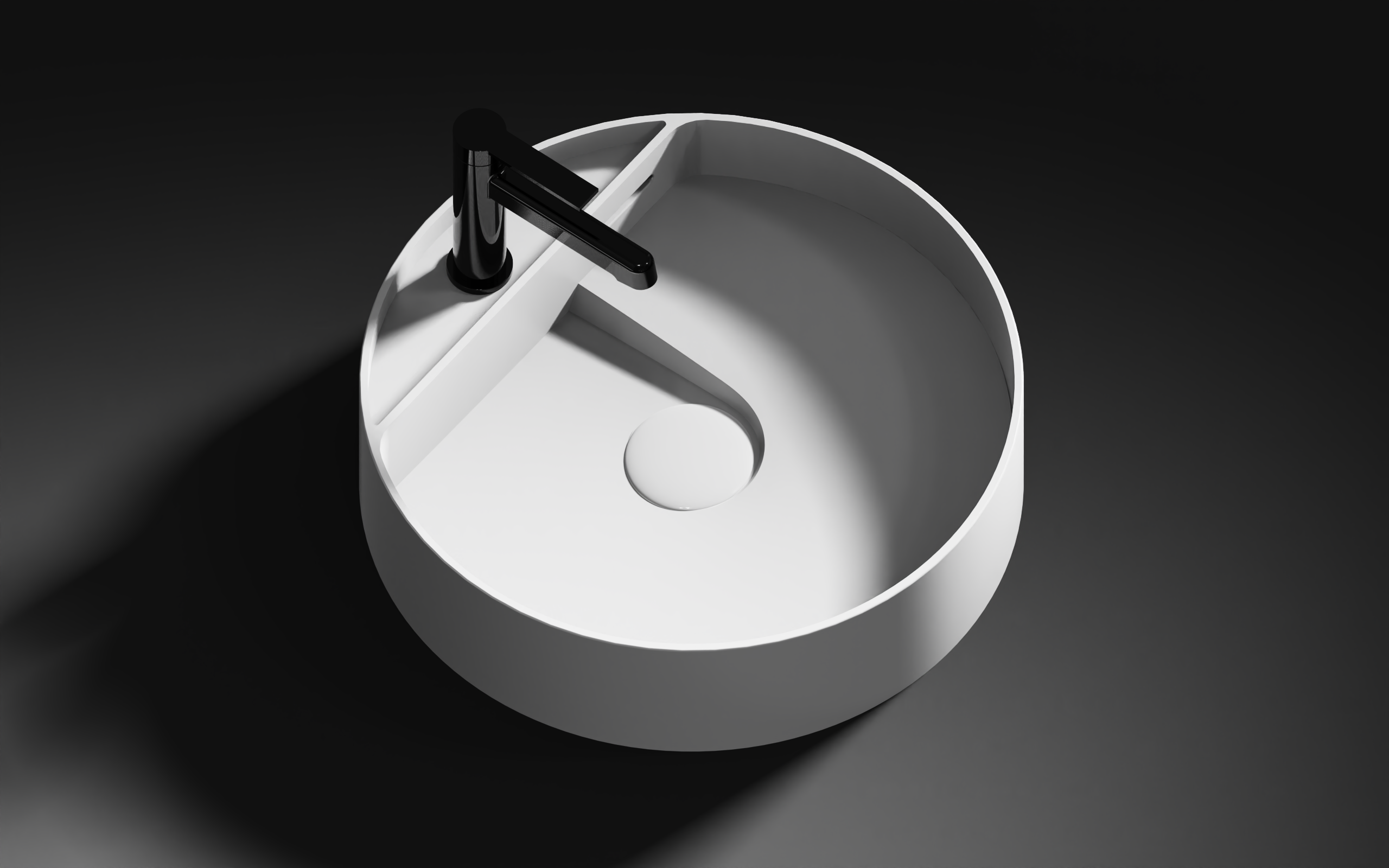 counter basin; basin; water saving; environmental protection; sustainable design，