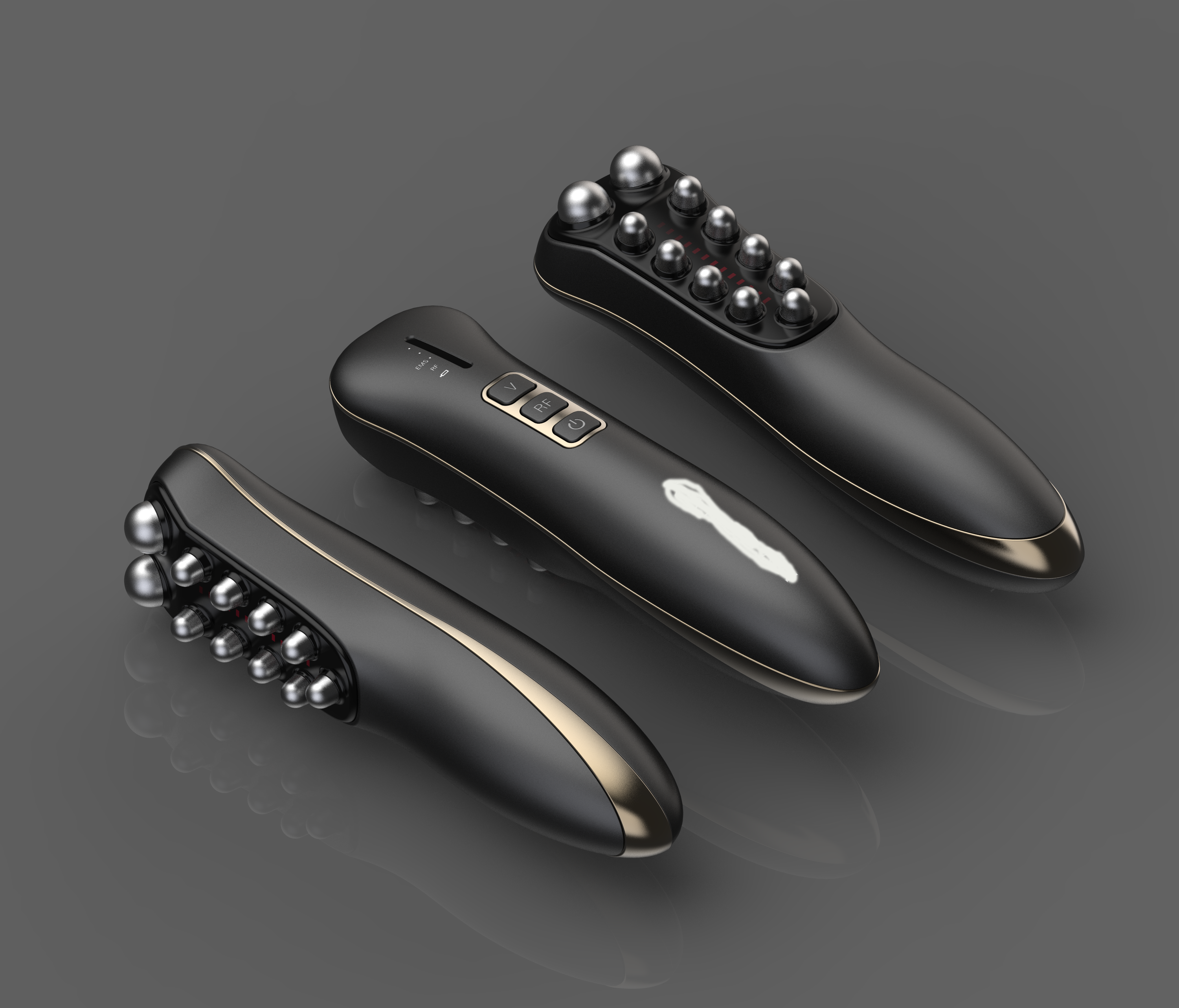 EMS,RF, red and blue light, vibration，