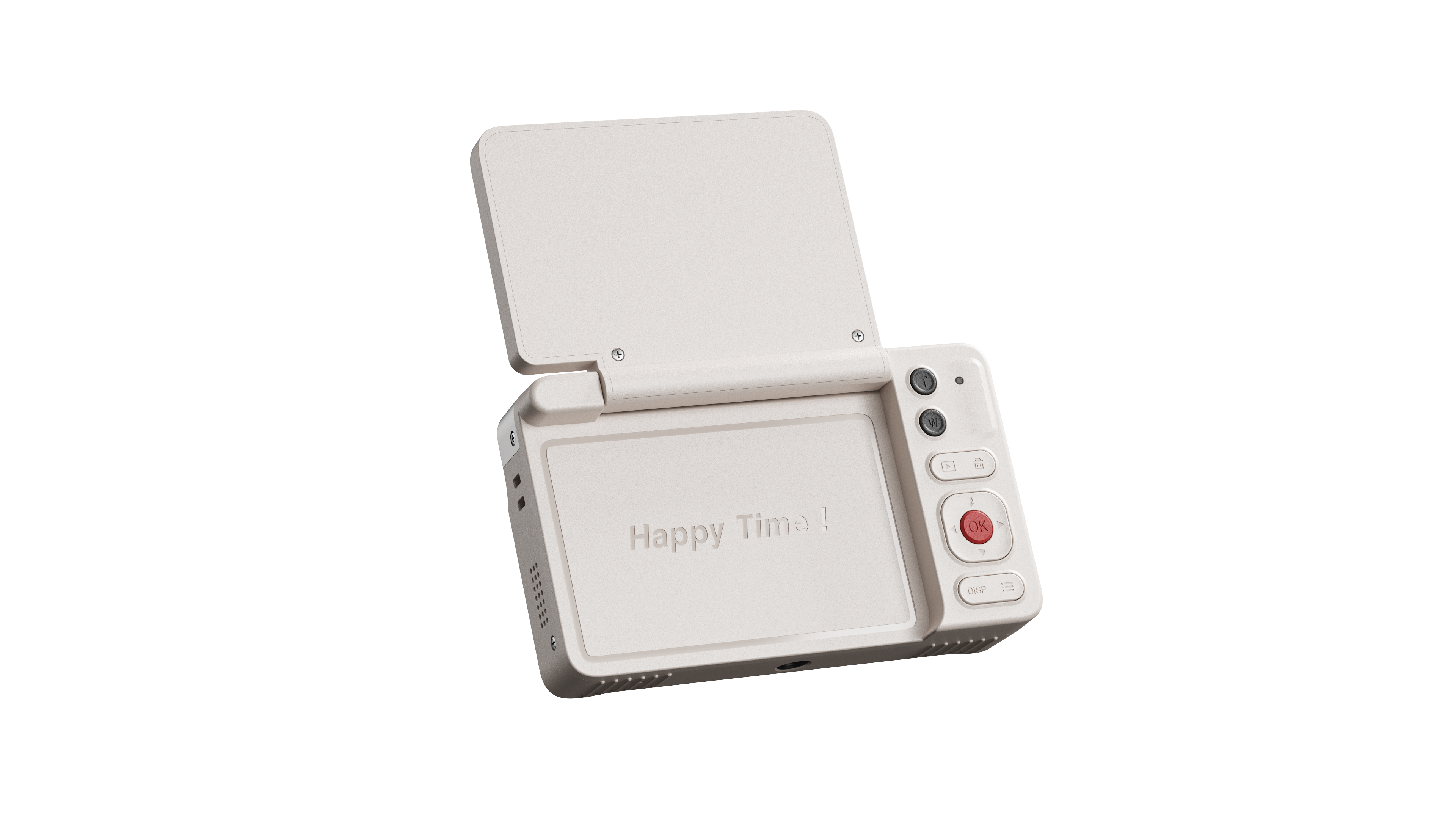 industrial design，product design，Appearance design，Camera design，Flip Screen Camera，