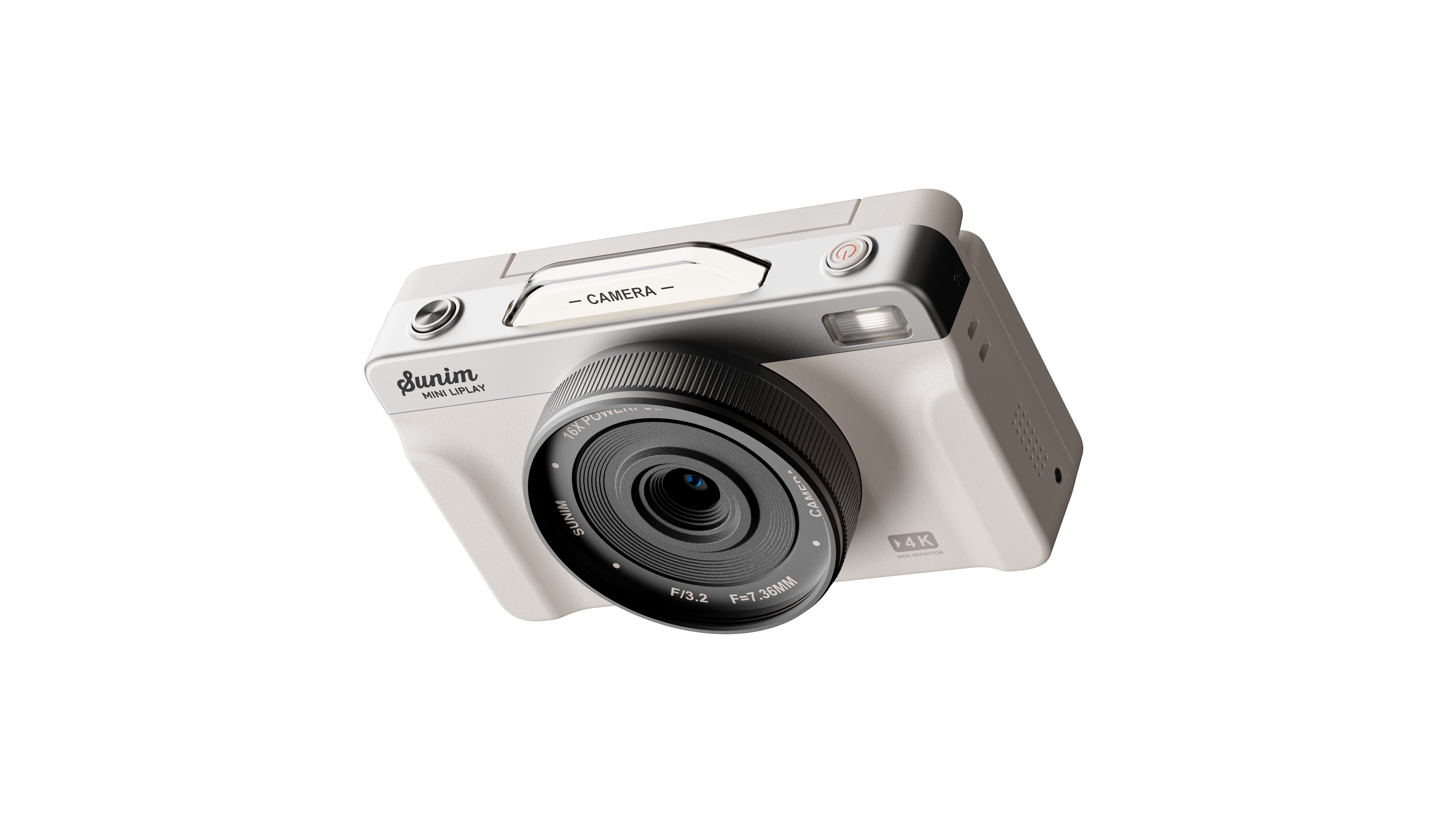 industrial design，product design，Appearance design，Camera design，Flip Screen Camera，