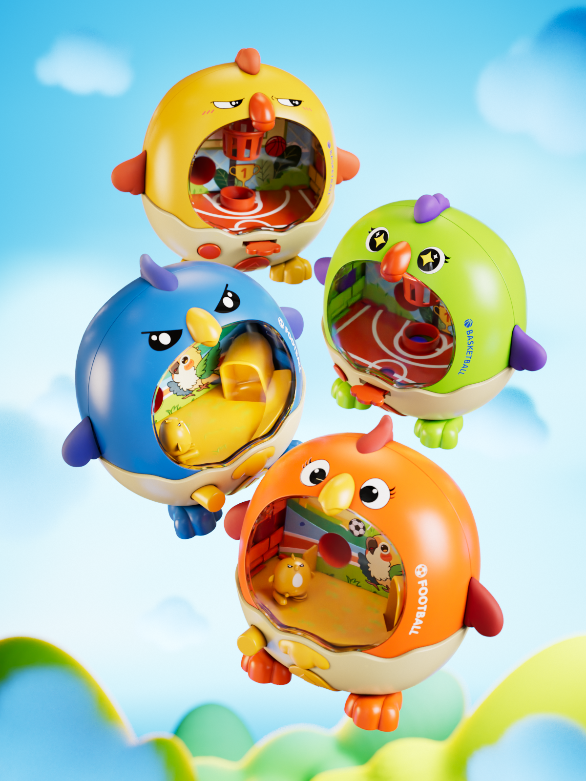 Product animation，3D animation，Original video，Toy animation，3D design，c4d，Modeling and rendering，Dynamic Video，