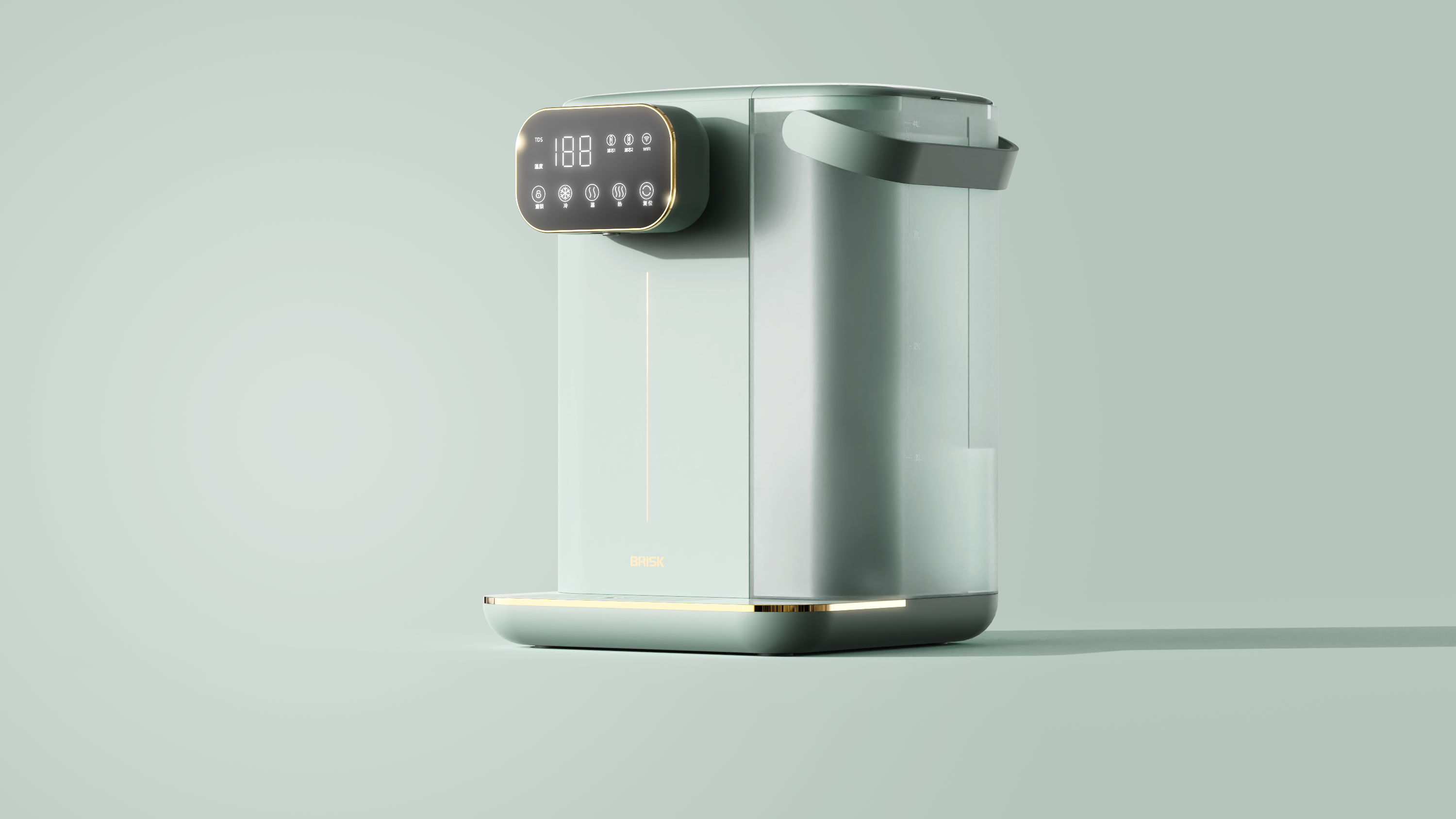 Industrial design, clean drinking machine design，