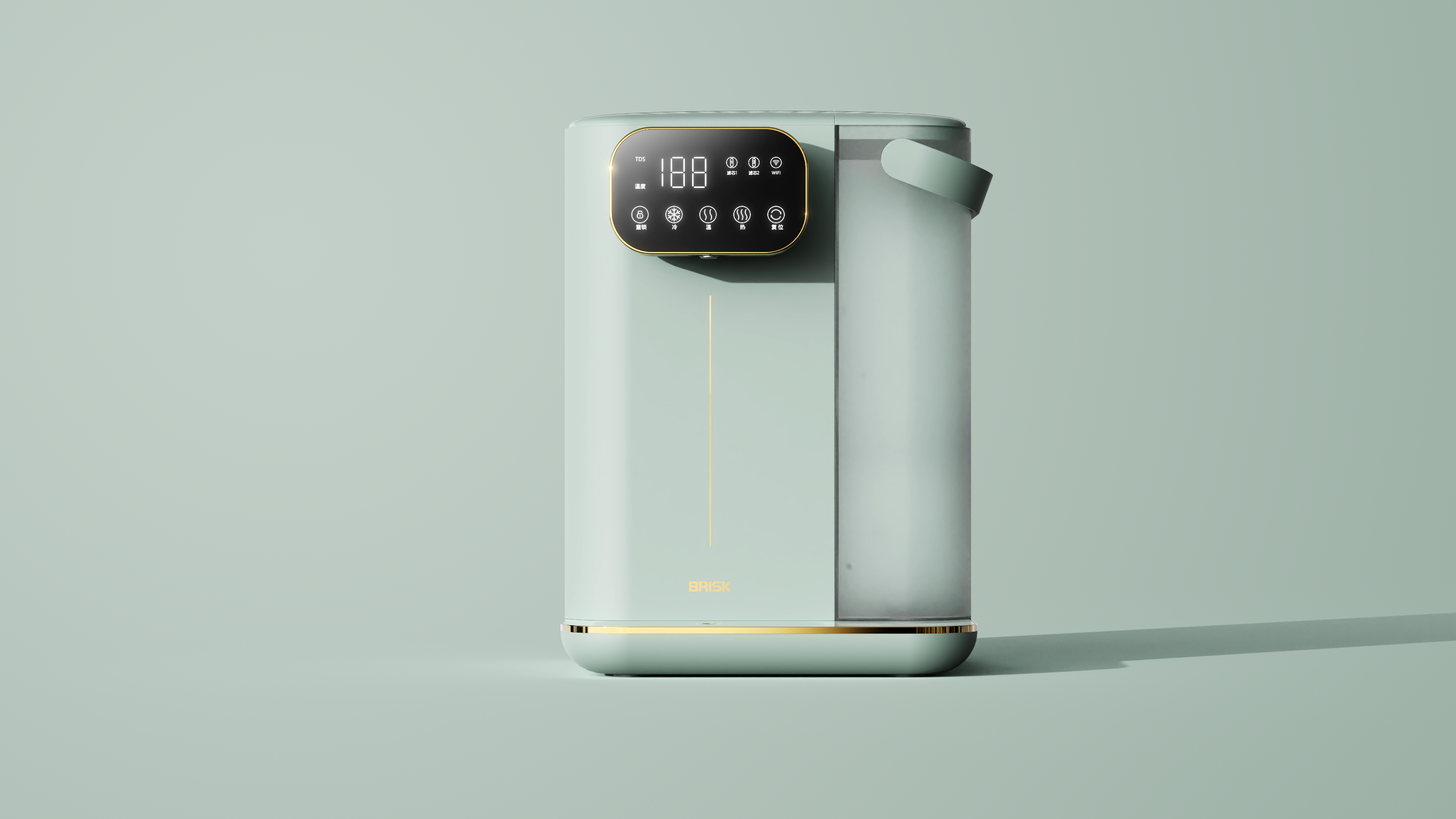 Industrial design, clean drinking machine design，