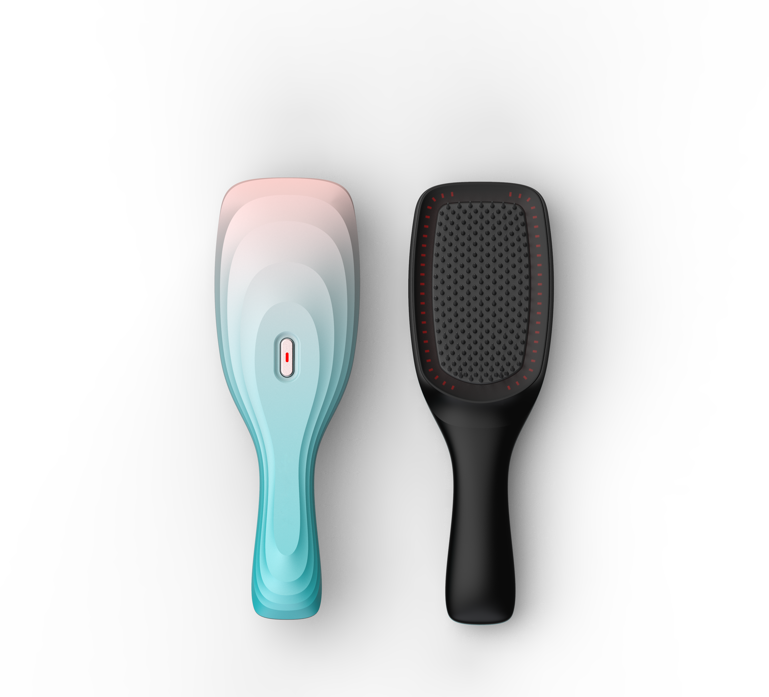 LED, vibration, airbag, high and low comb，