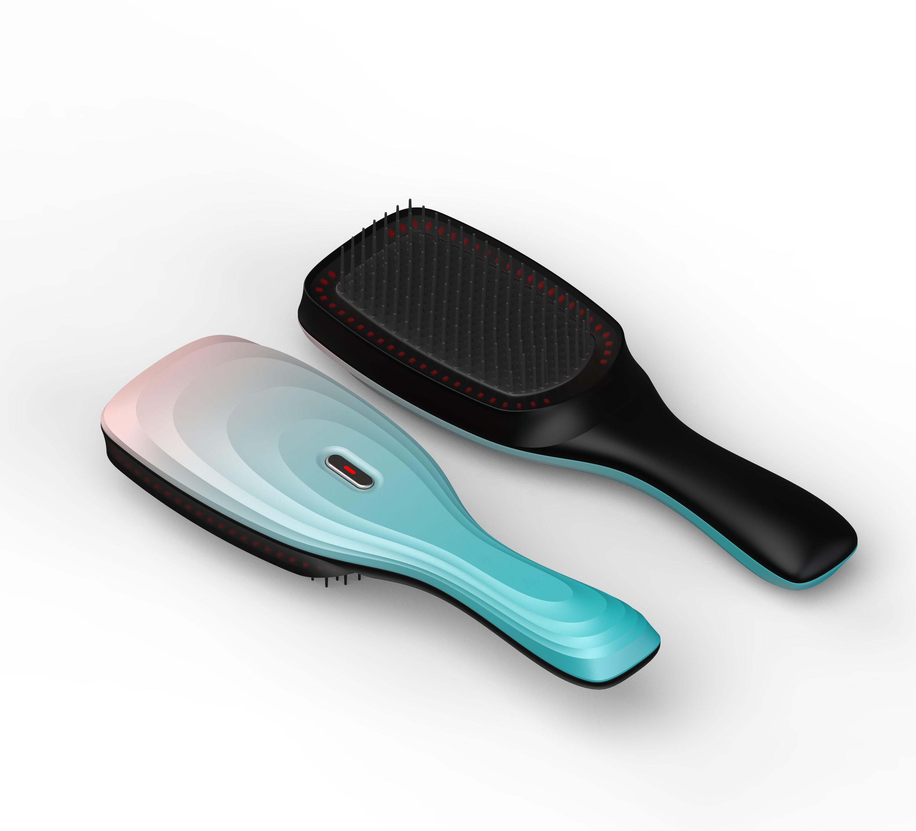 LED, vibration, airbag, high and low comb，