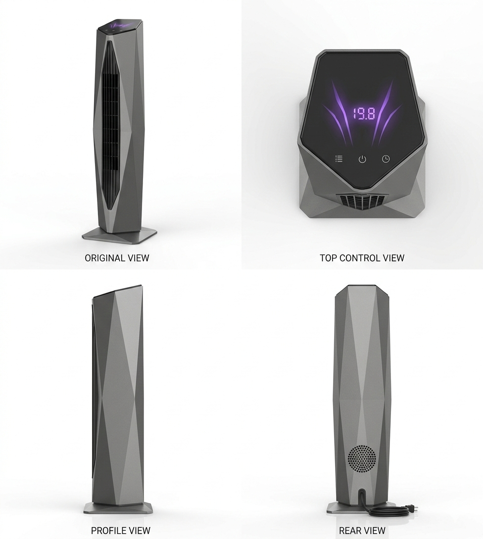 Air heater，Fan，Little sun，winter，cool breeze，wind，household electrical appliances，furniture，