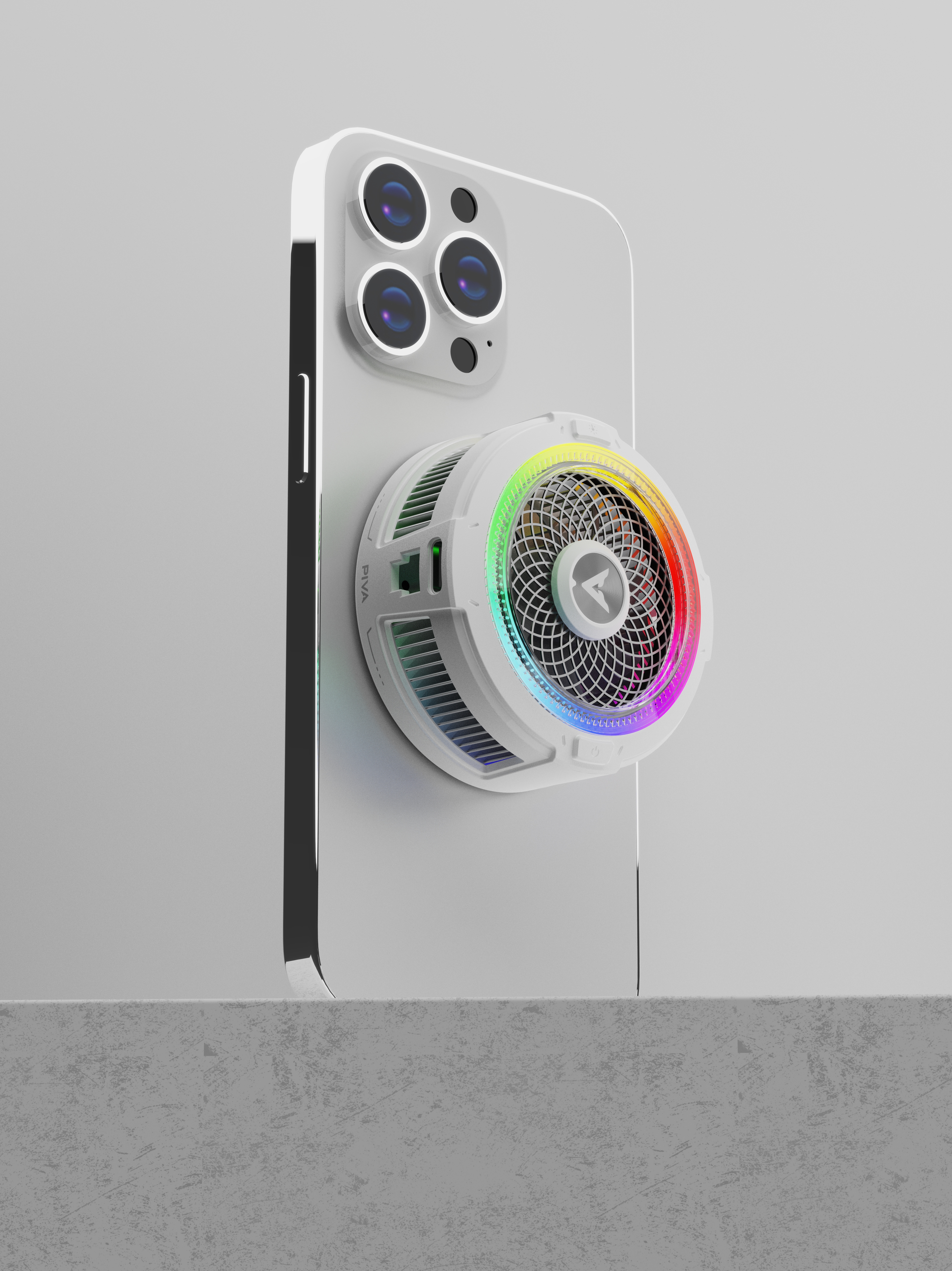 Mobile phone radiator，Magnetic cooling，B2，PIVA，Game cooling，