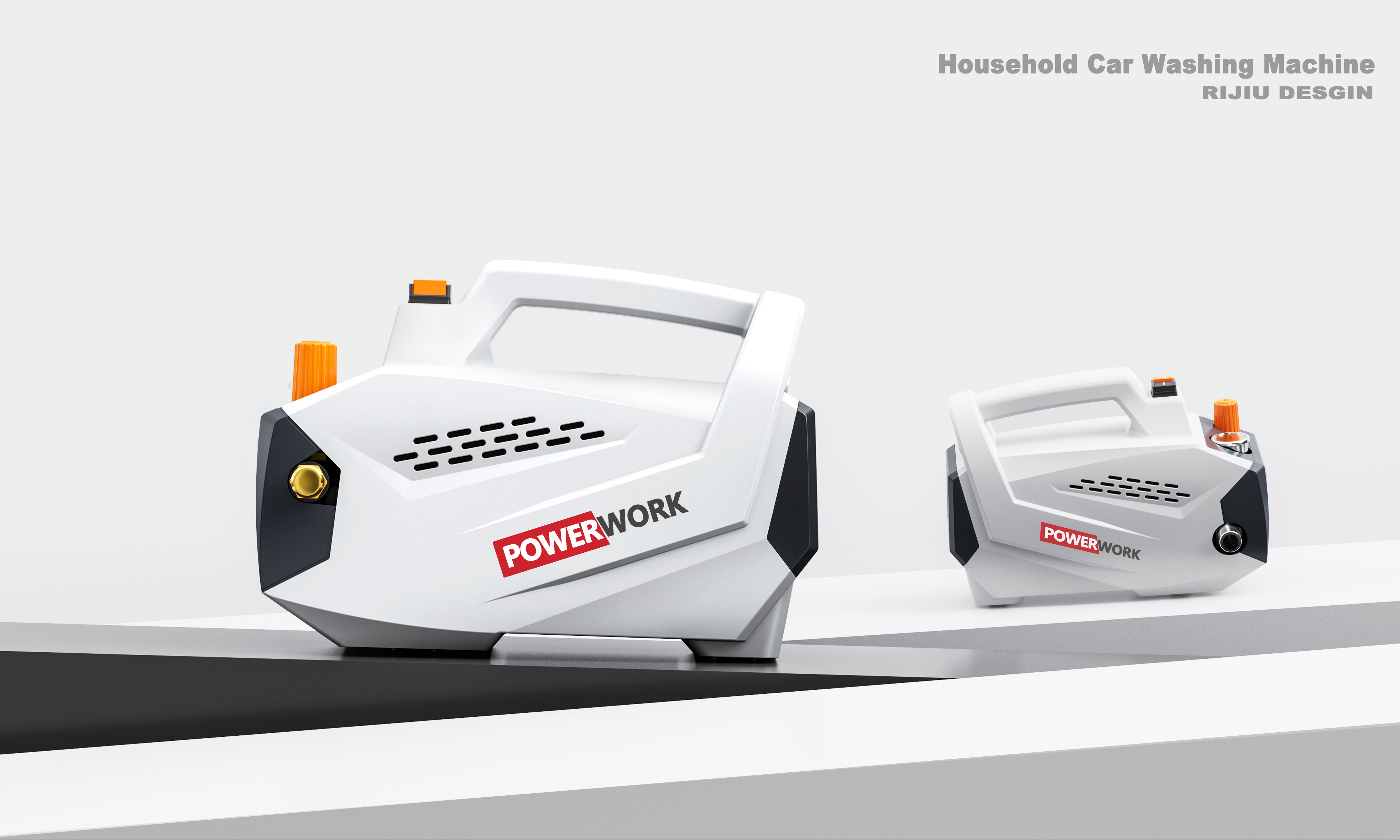 Car washing machine，Automobile，Portable car washing machine，Design for a long time，Appearance design，