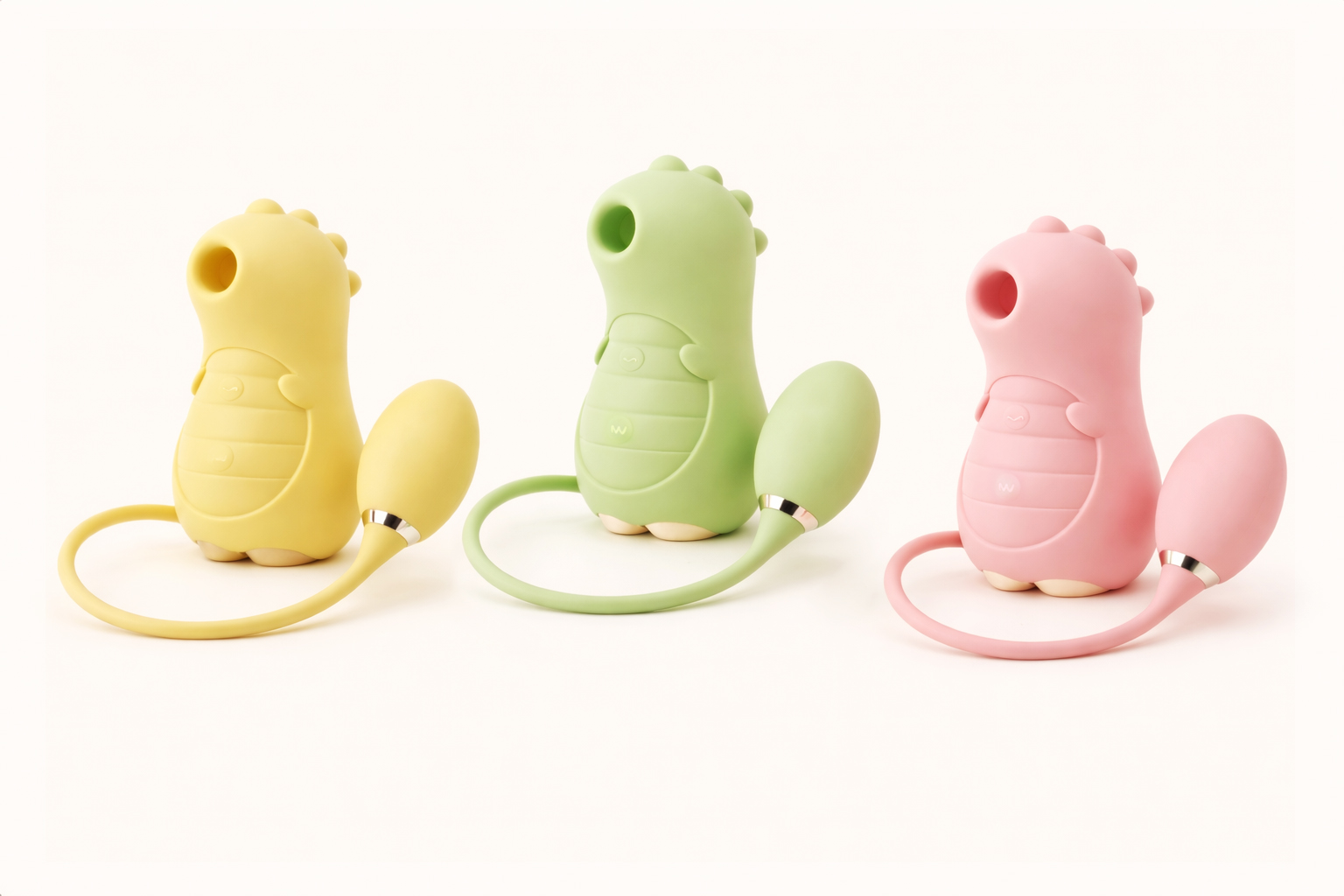 Cartoon modeling，Little dinosaur，Pleasant and relaxed design，Cute style，Lovely，Female needs，Silicone material，