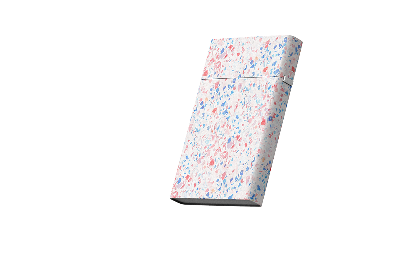 Black and white gray，Cylinder modeling，lighter，Mobile power design，