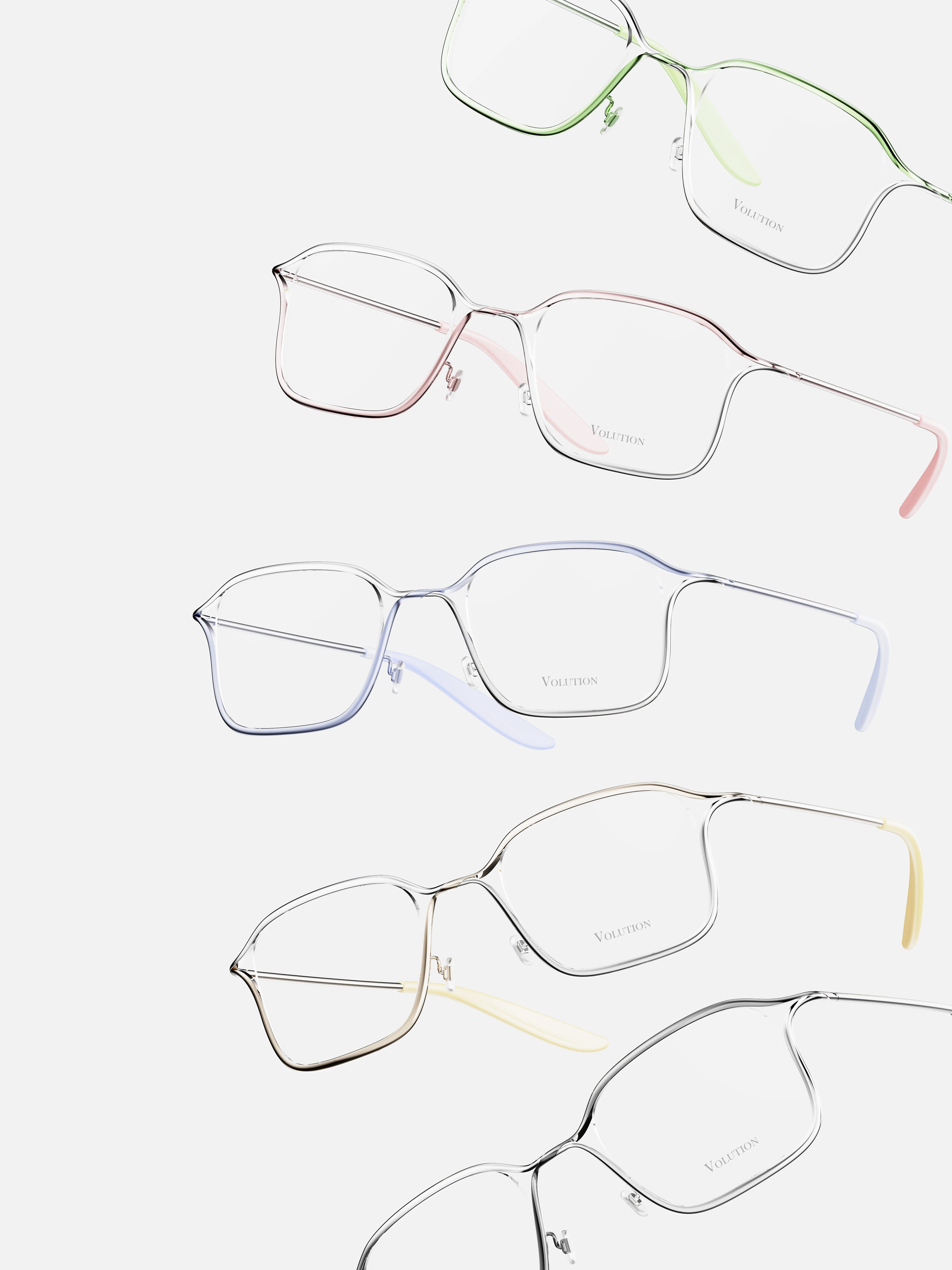 glasses，fashion，Render，Design，industrial design，product design，wear，