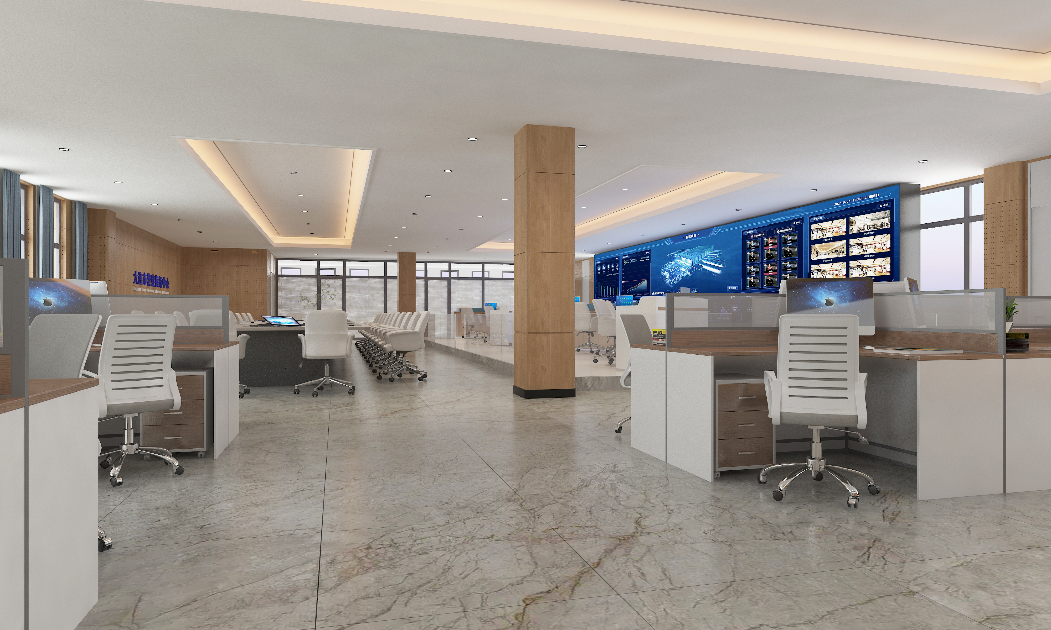 Science and Technology Exhibition Hall, Police Finger Center，smart city，Science and Technology Center，big data，