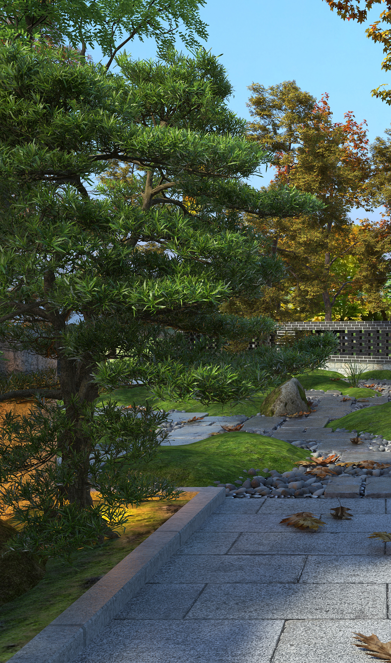 Zen，Quiet wind，meditation.，garden design ，temple，Quiet courtyard，