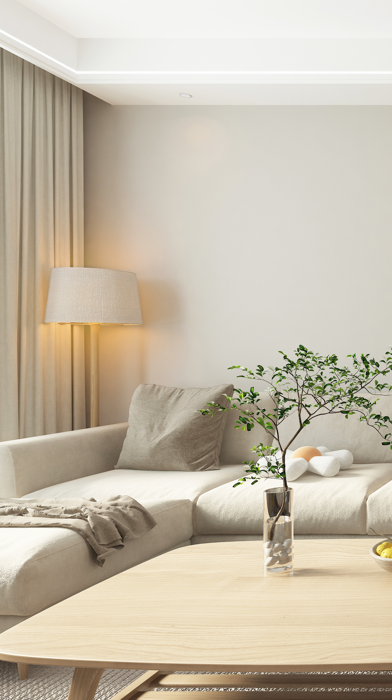 Interior design，Natural wind，Pleasant wind，