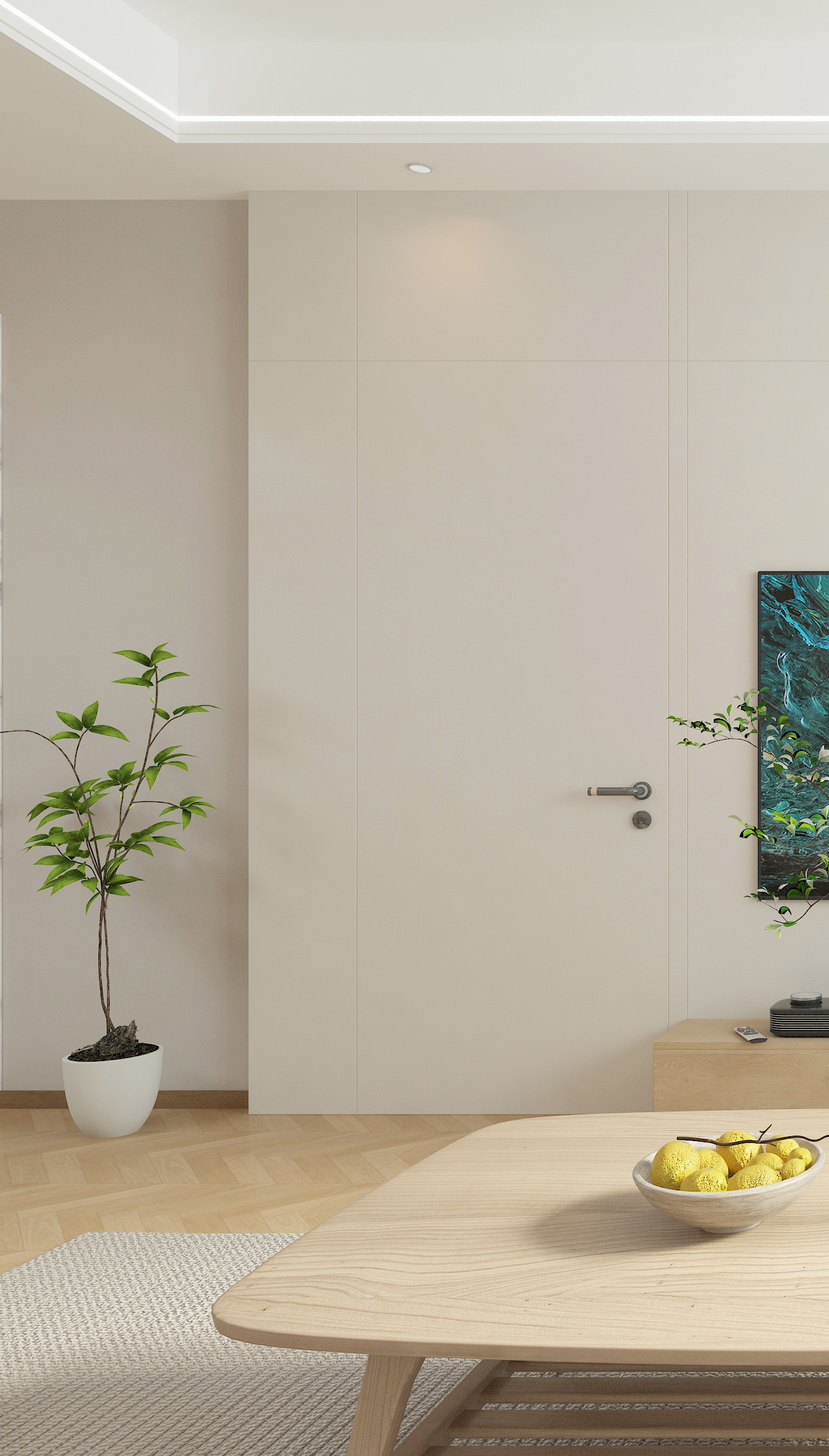 Interior design，Natural wind，Pleasant wind，