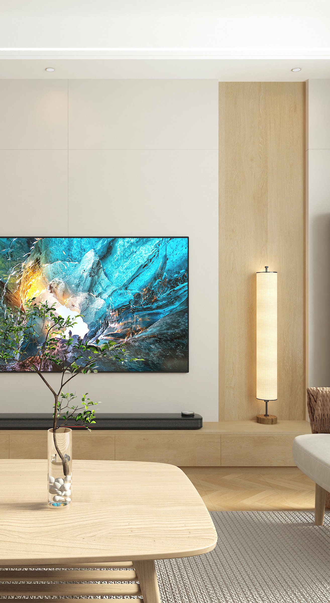 Interior design，Natural wind，Pleasant wind，