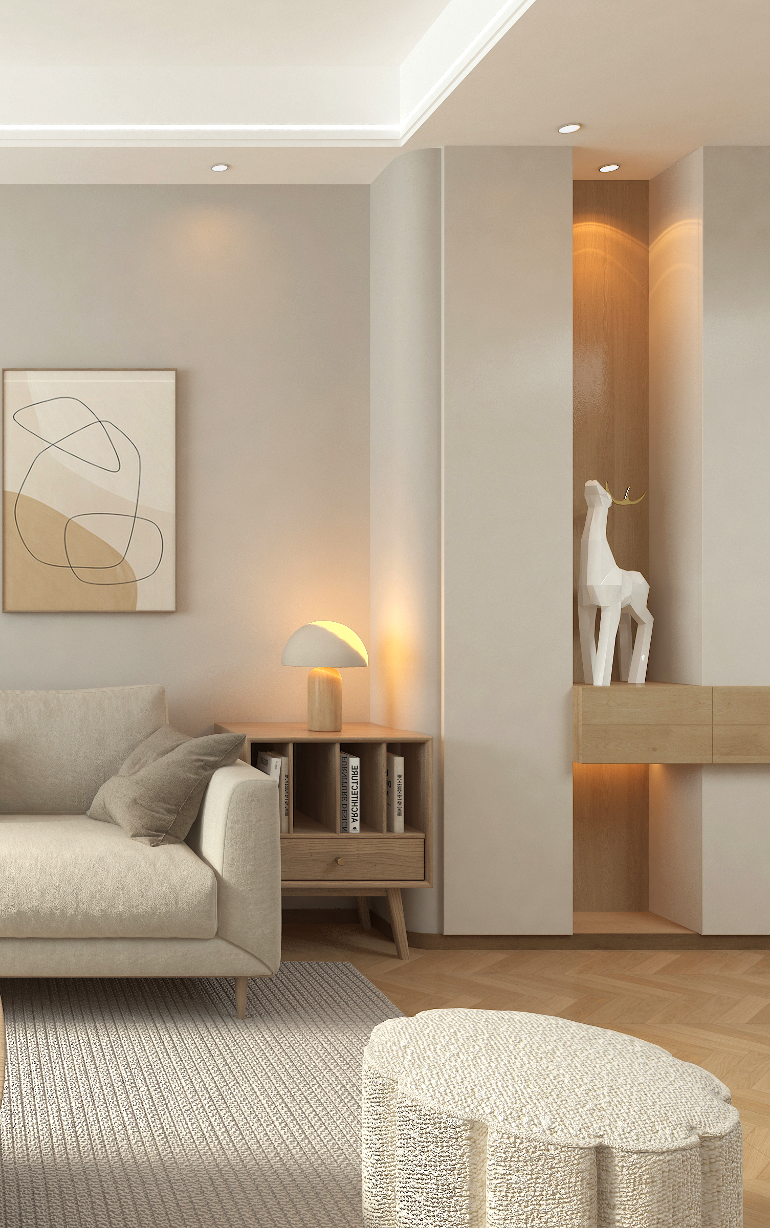 Interior design，Natural wind，Pleasant wind，