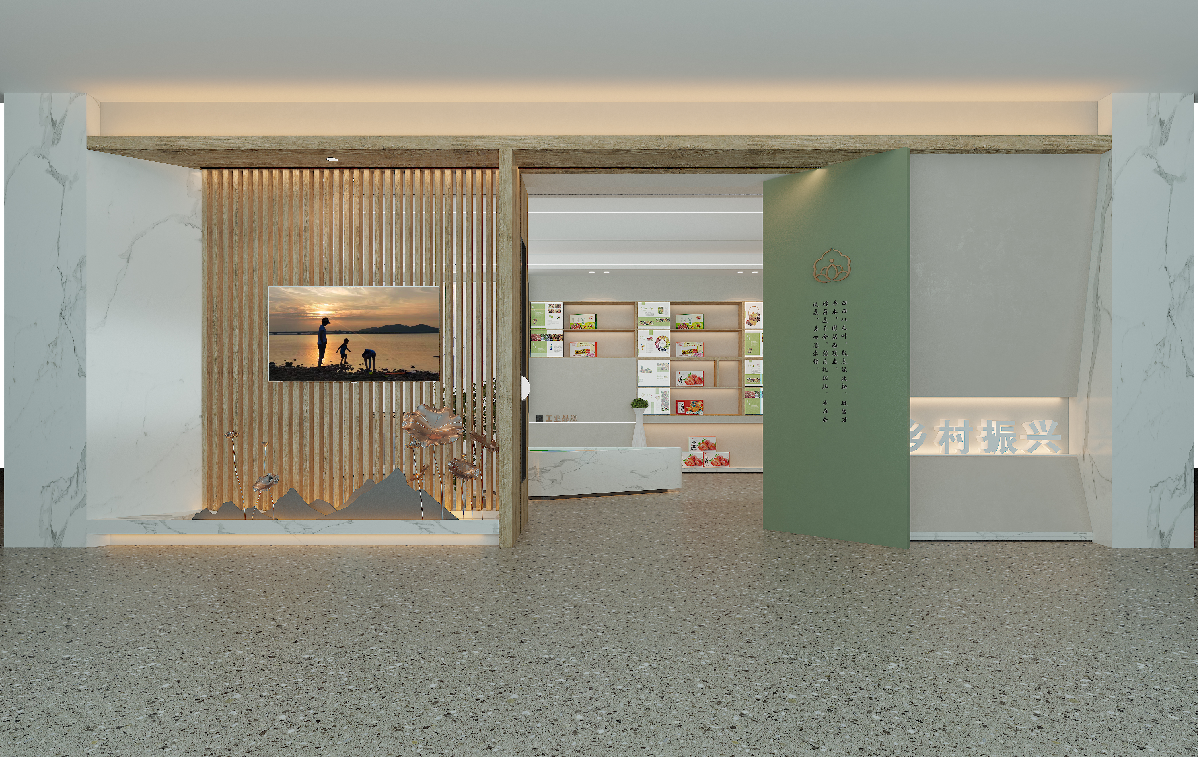 Commercial exhibition hall，Exhibition，Dalian first transformer，Dalian second transformer，Dalian North Transformer，Pulandian Cabinet City，Pulandian Agricultural Exhibition Hall，rural vitalization，