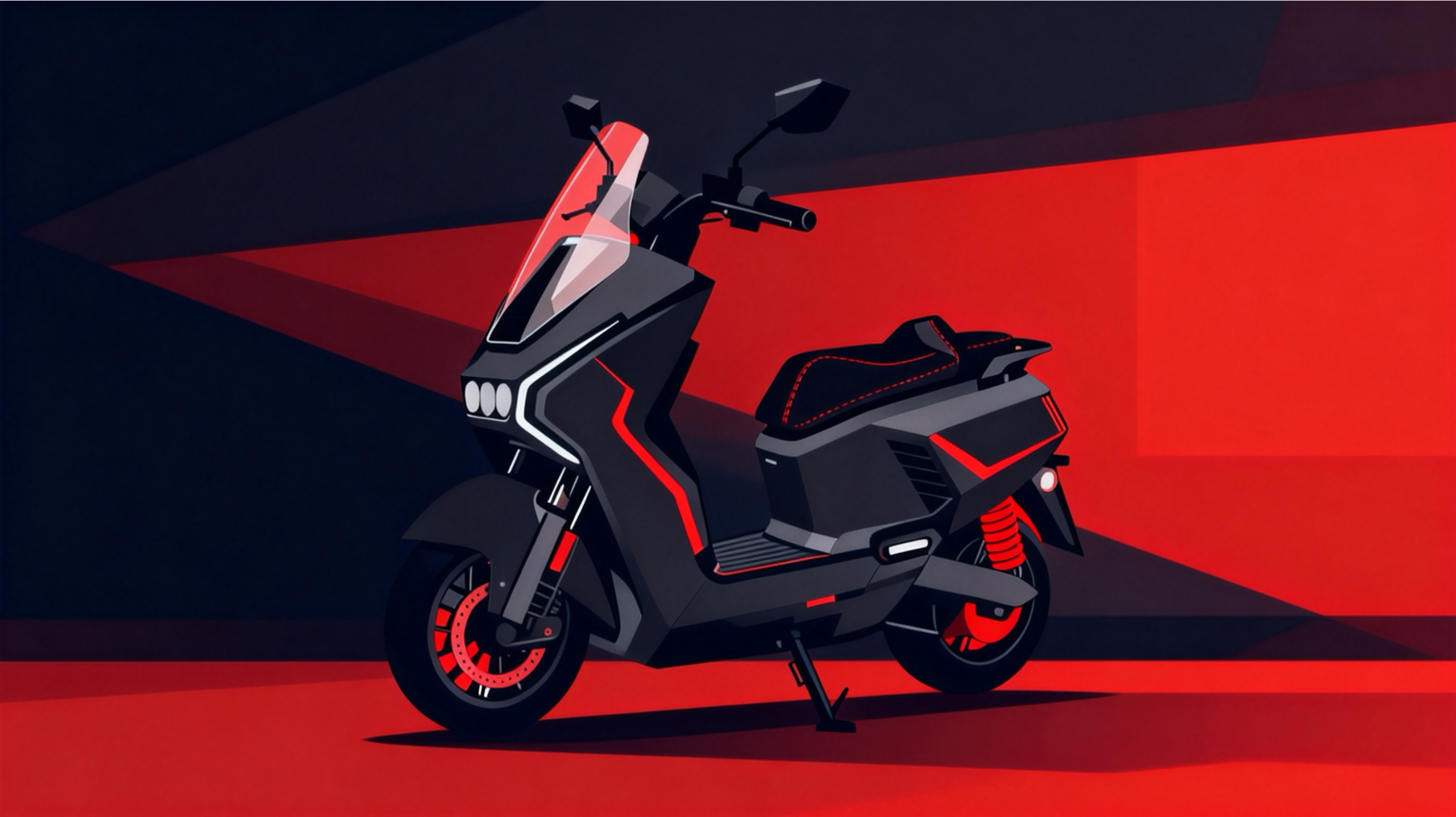 Electric motorcycle design，