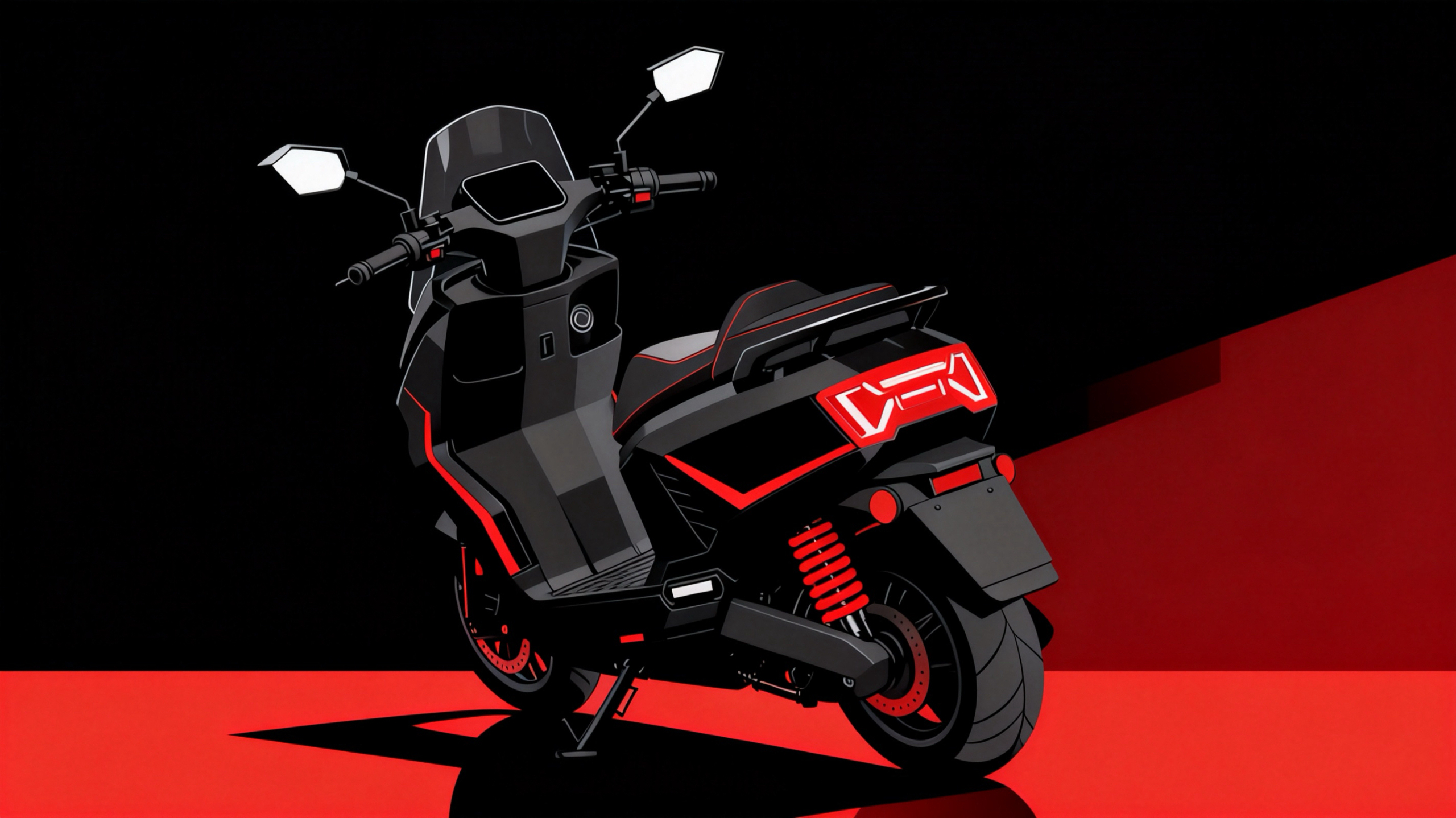 Electric motorcycle design，