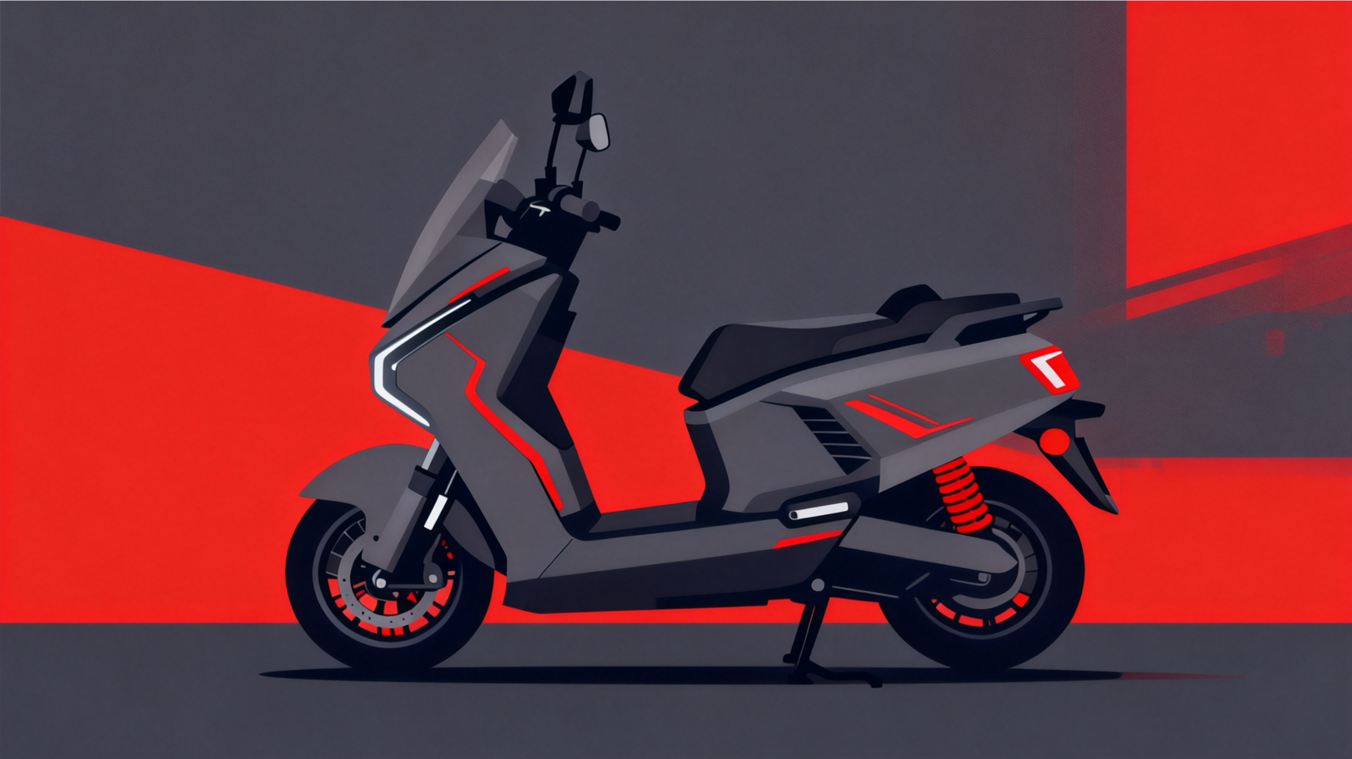 Electric motorcycle design，