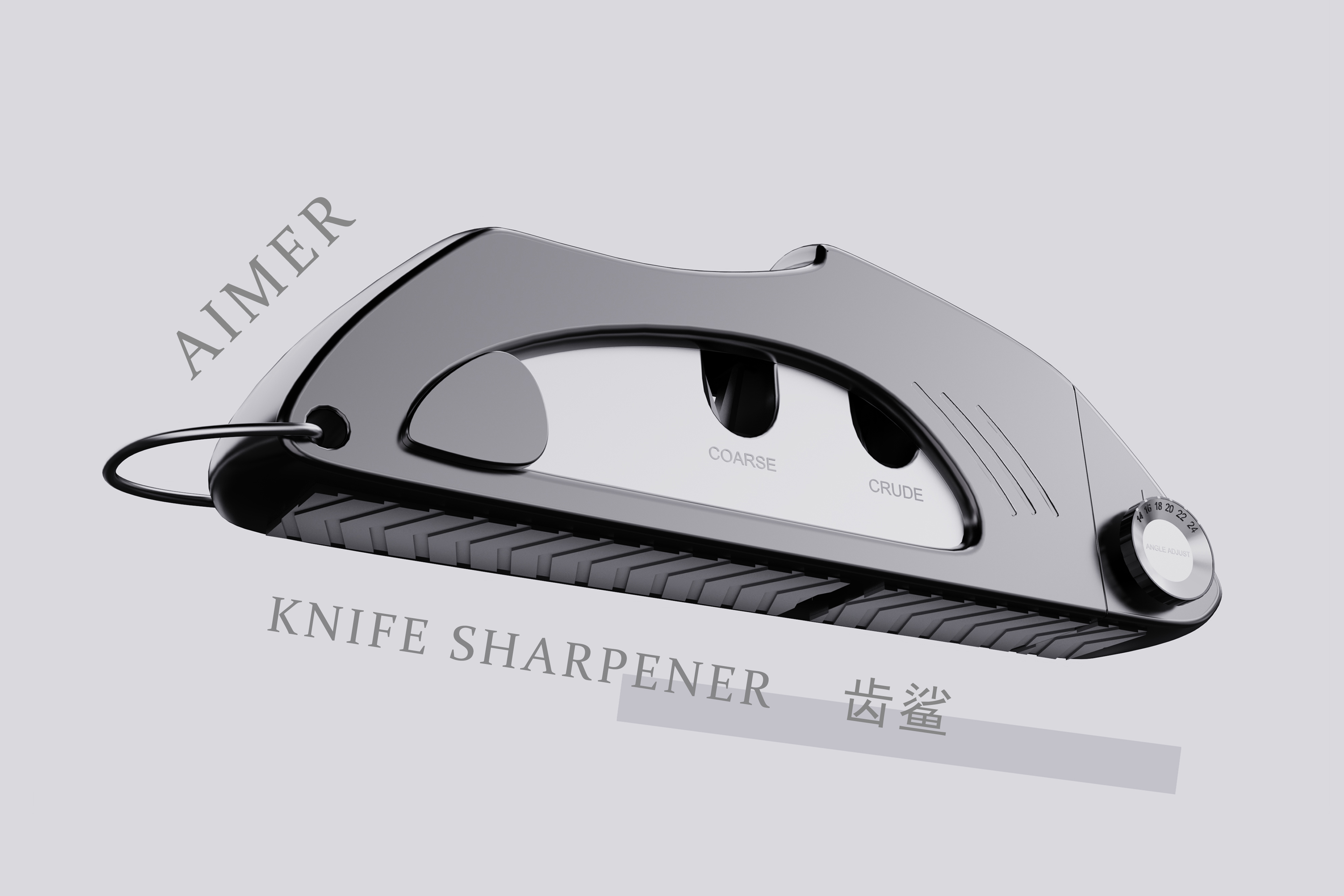 kitchen，Knife sharpener，Simplicity，Metal，