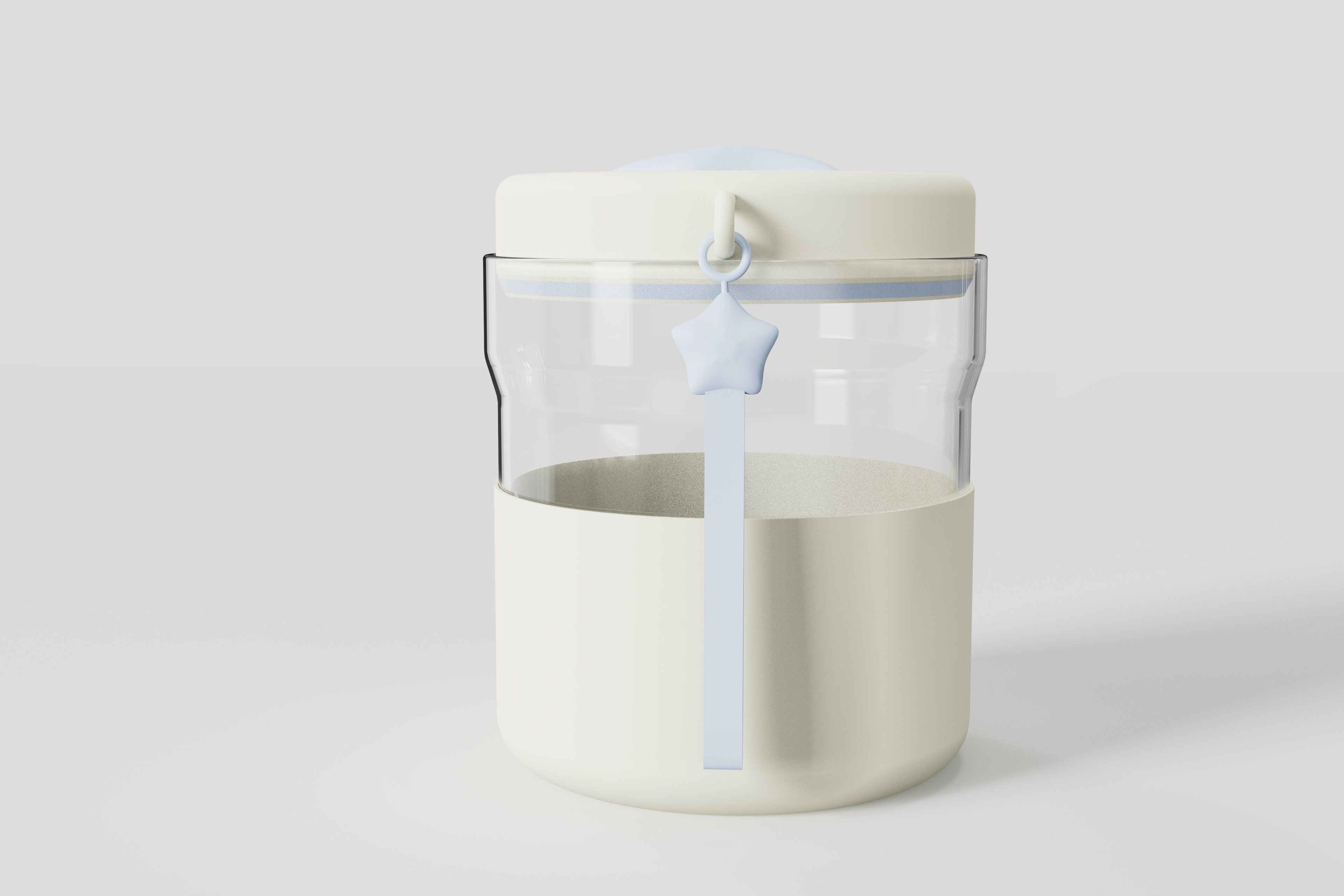 glass，stars，Macarone color system，Breakfast Cup，