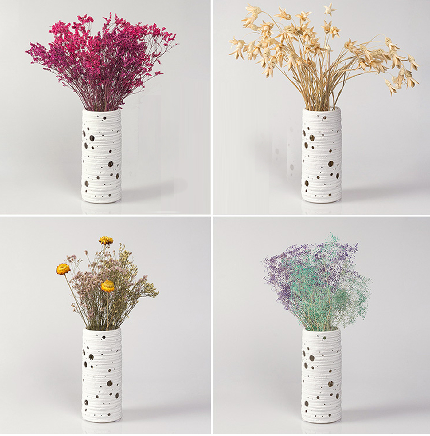 Floral apparatus，ceramics，Night light，Desk lamp，