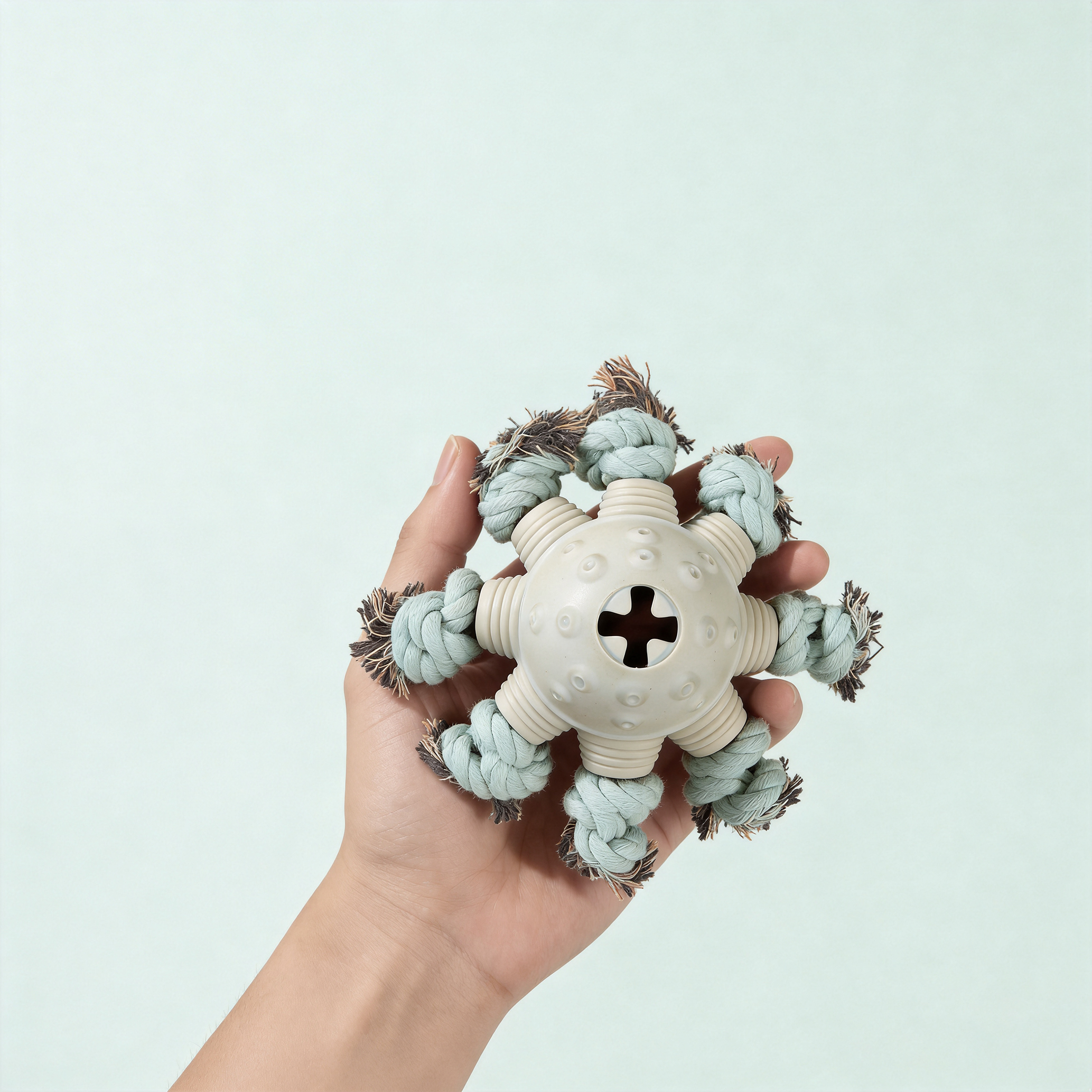 Soft rubber cotton rope，