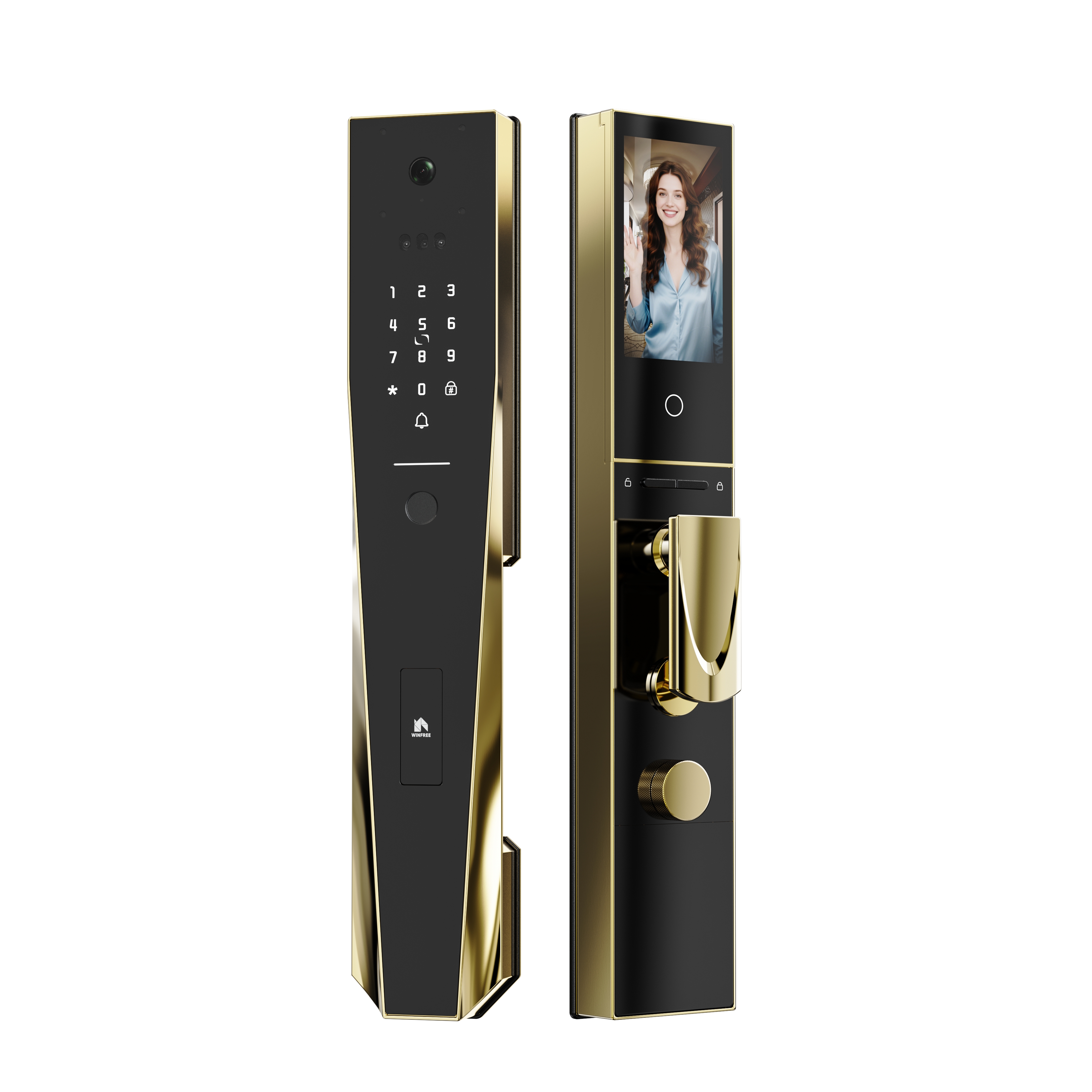 Automatic fingerprint lock，product design，Intelligent lock，Intelligent fingerprint lock，industrial design，