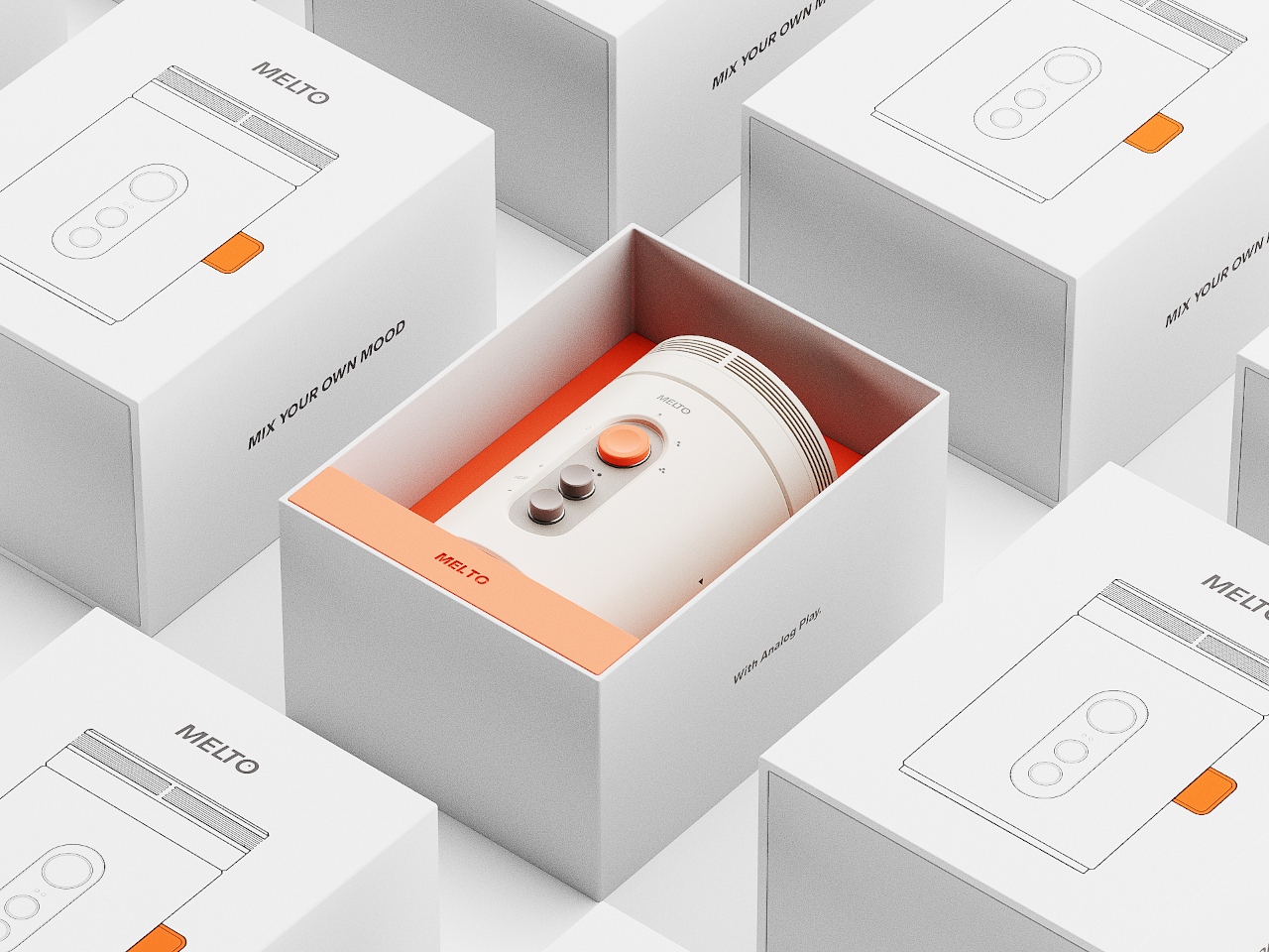 Aromatherapy wax melting machine，conceptual design，small home appliances，industrial design，