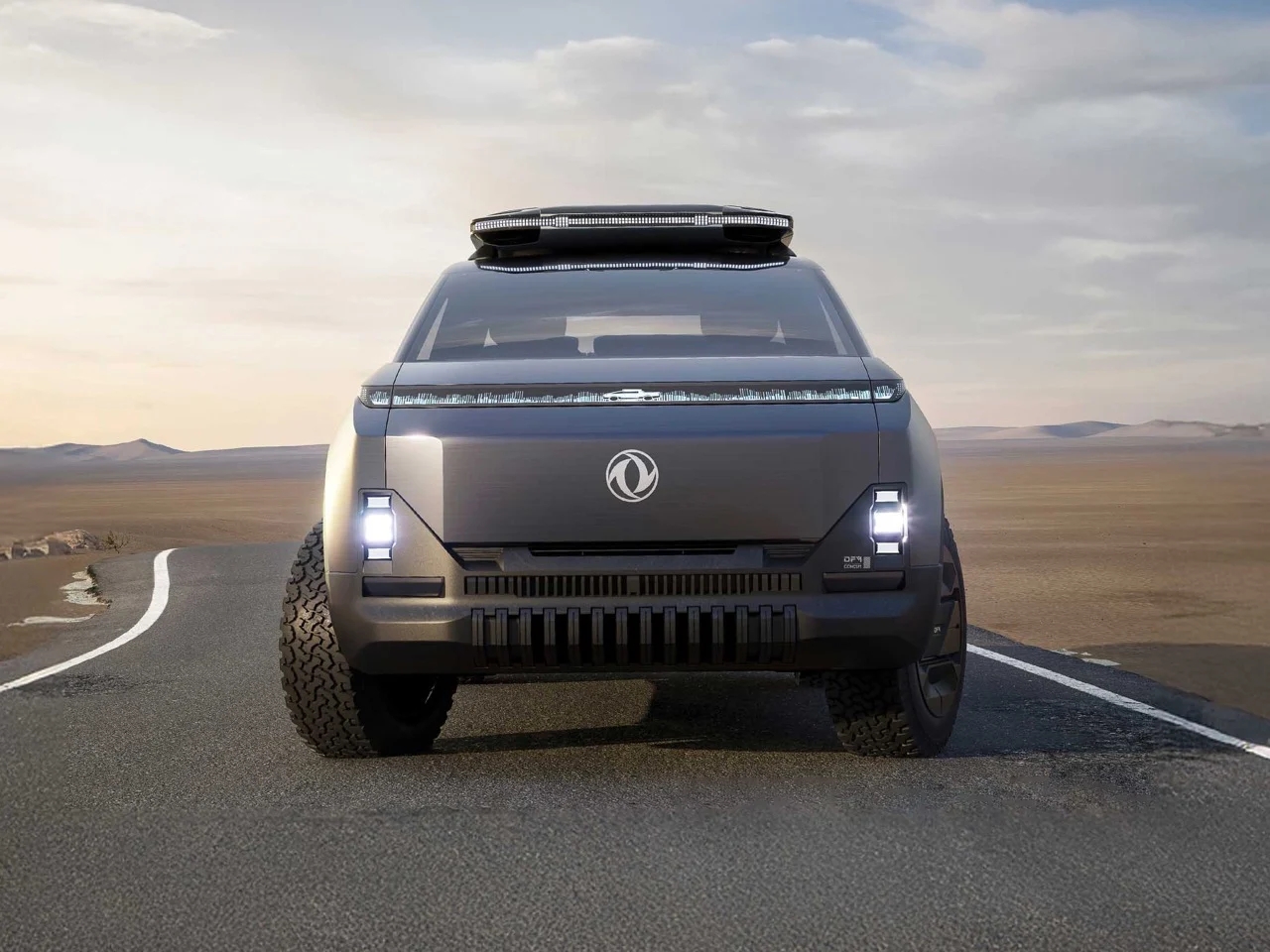 Dongfeng E-Truck，Electric pickup，conceptual design，vehicle，